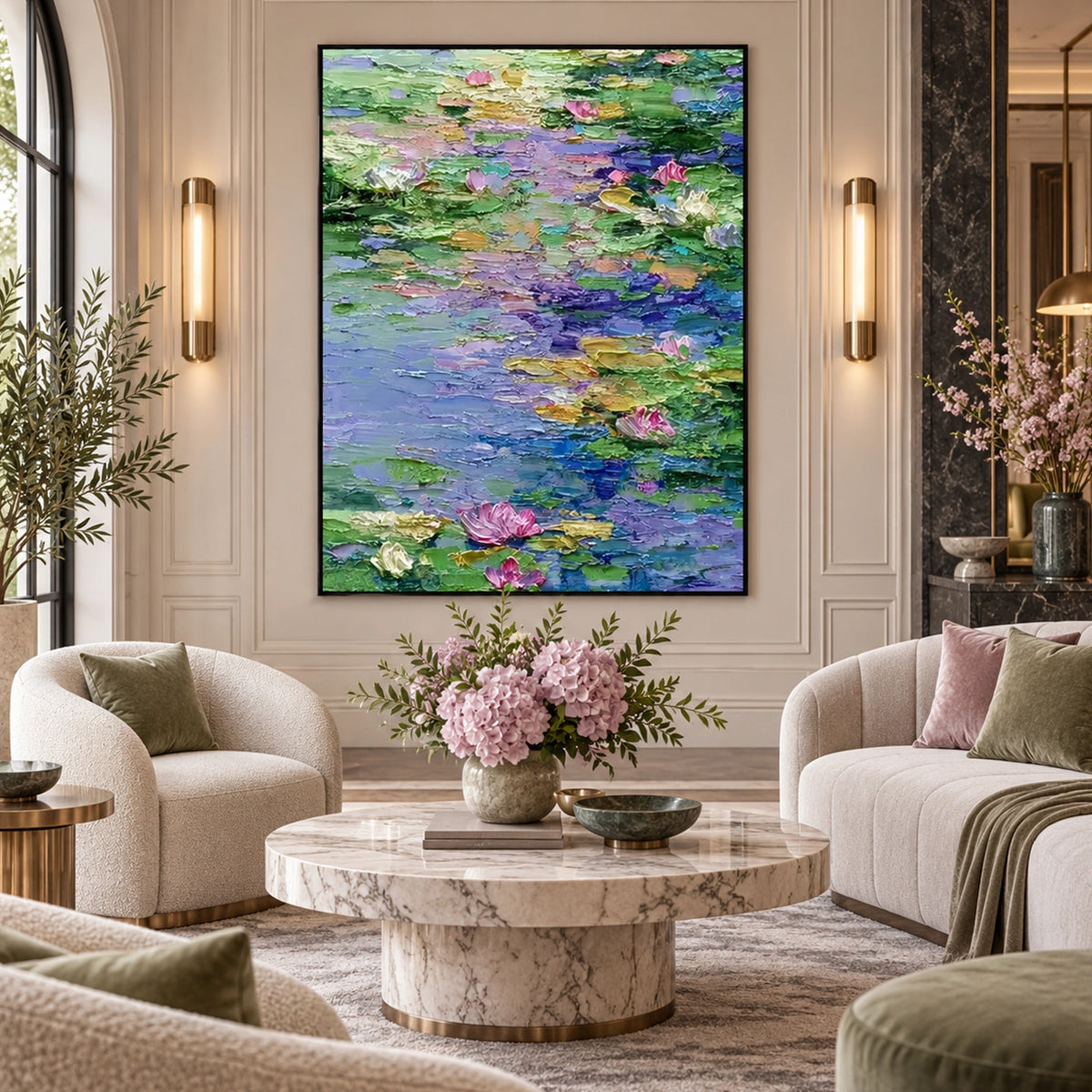 Flower & Tree Abstract Wall Art #ML290