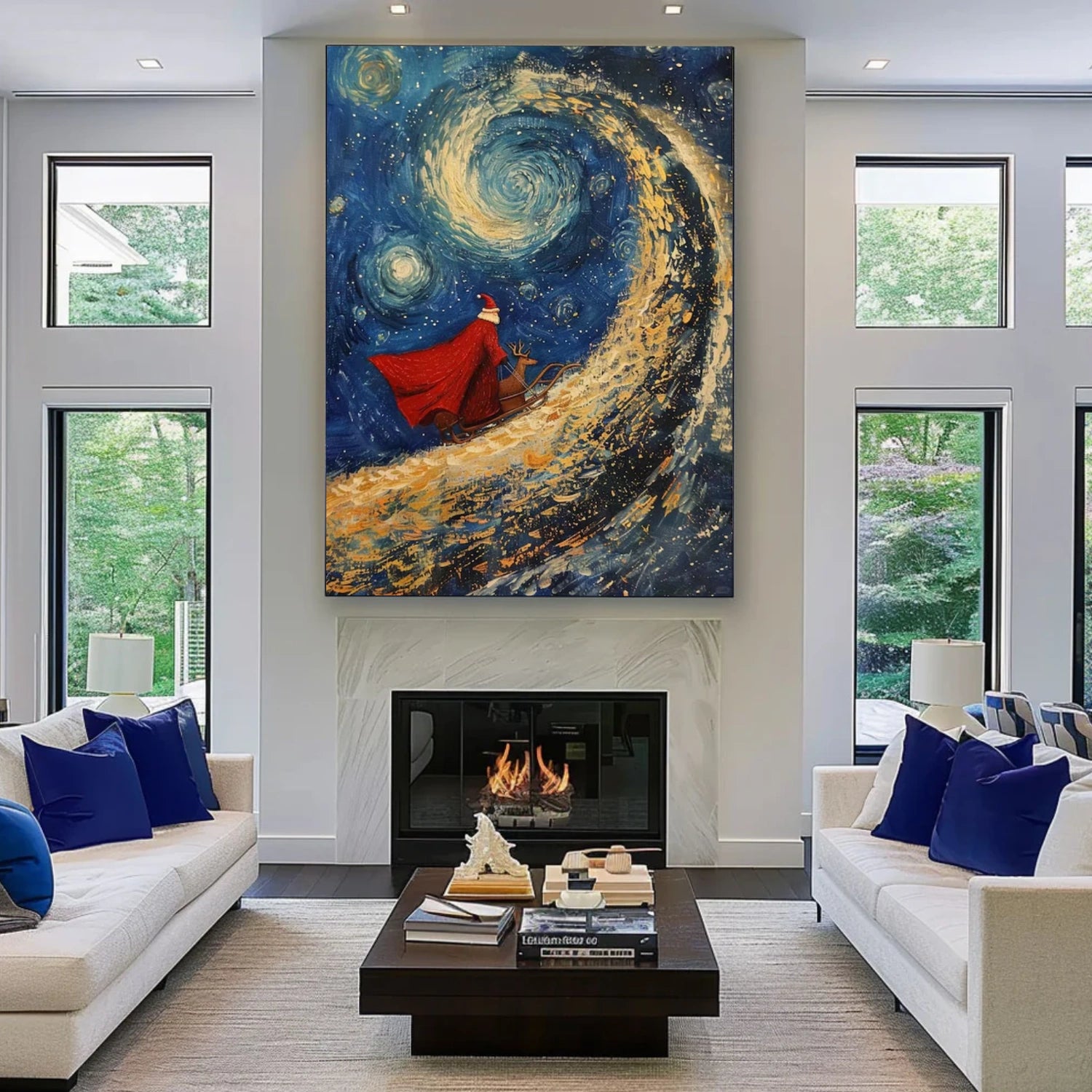 Abstract Portrait Wall Art #AP071