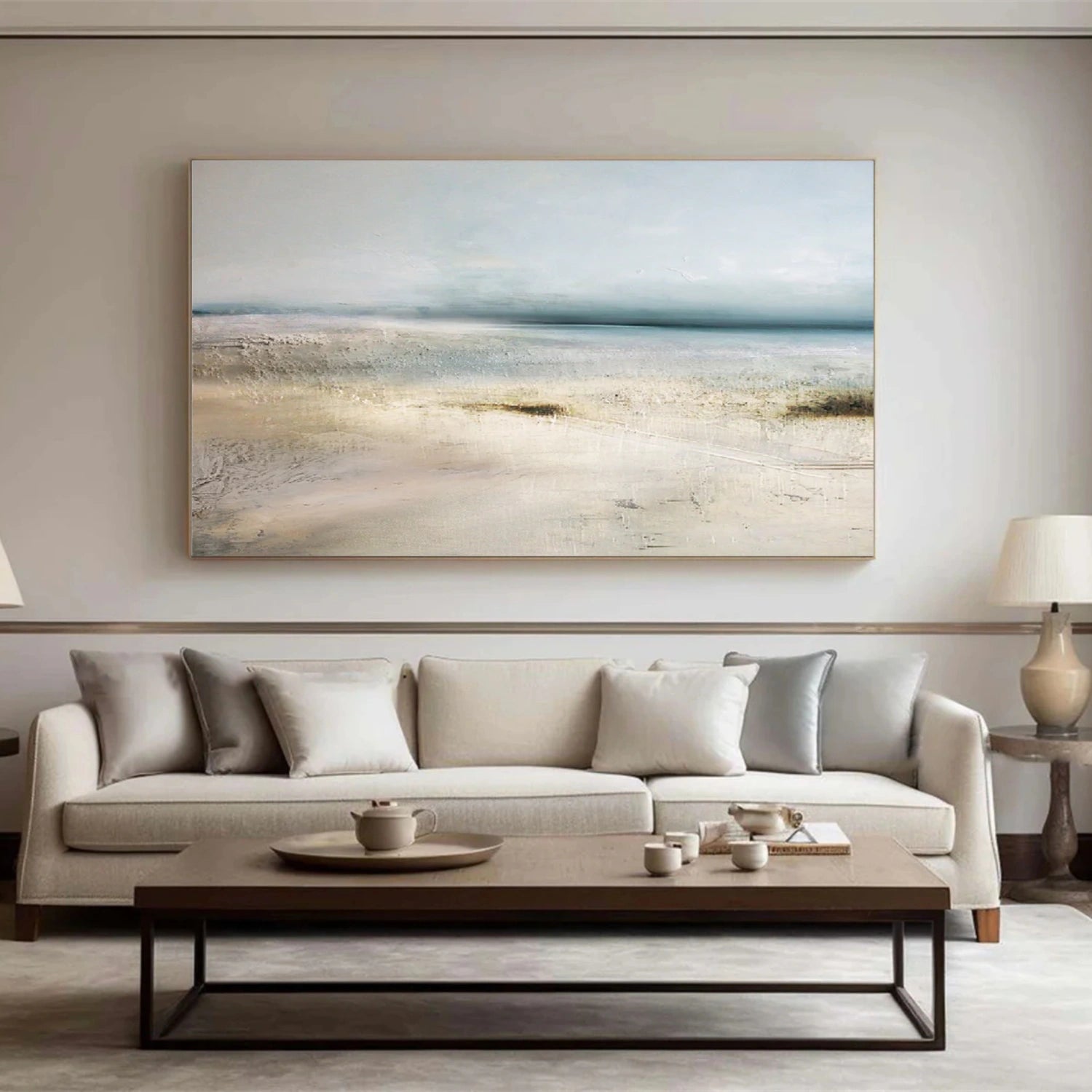 Sea & Sky Abstract Wall Art #MS165