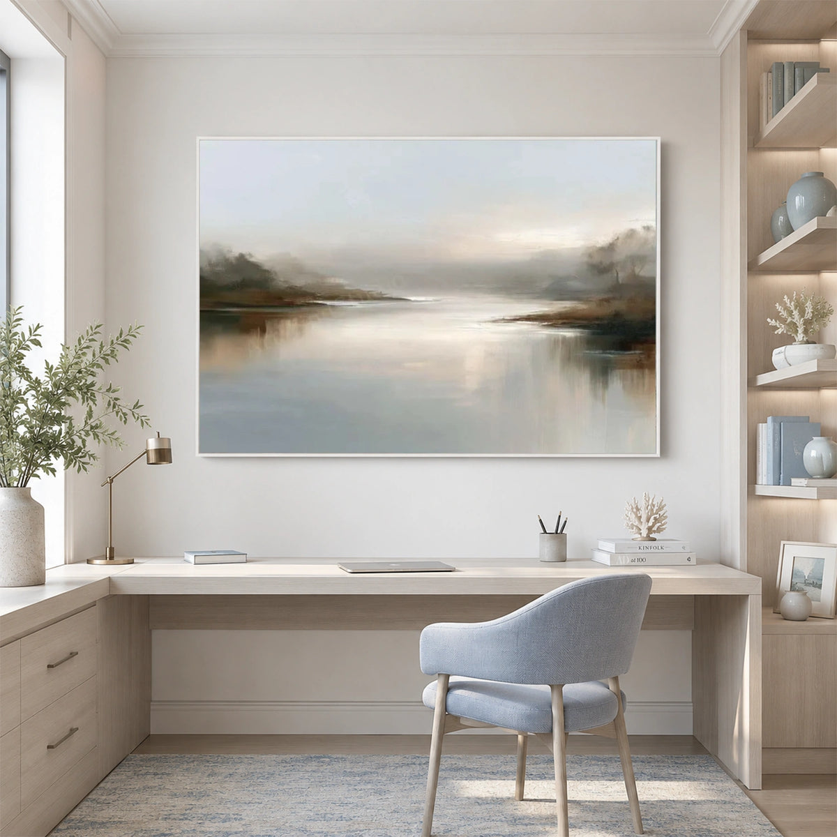 Sea & Sky Abstract Wall Art #MS379