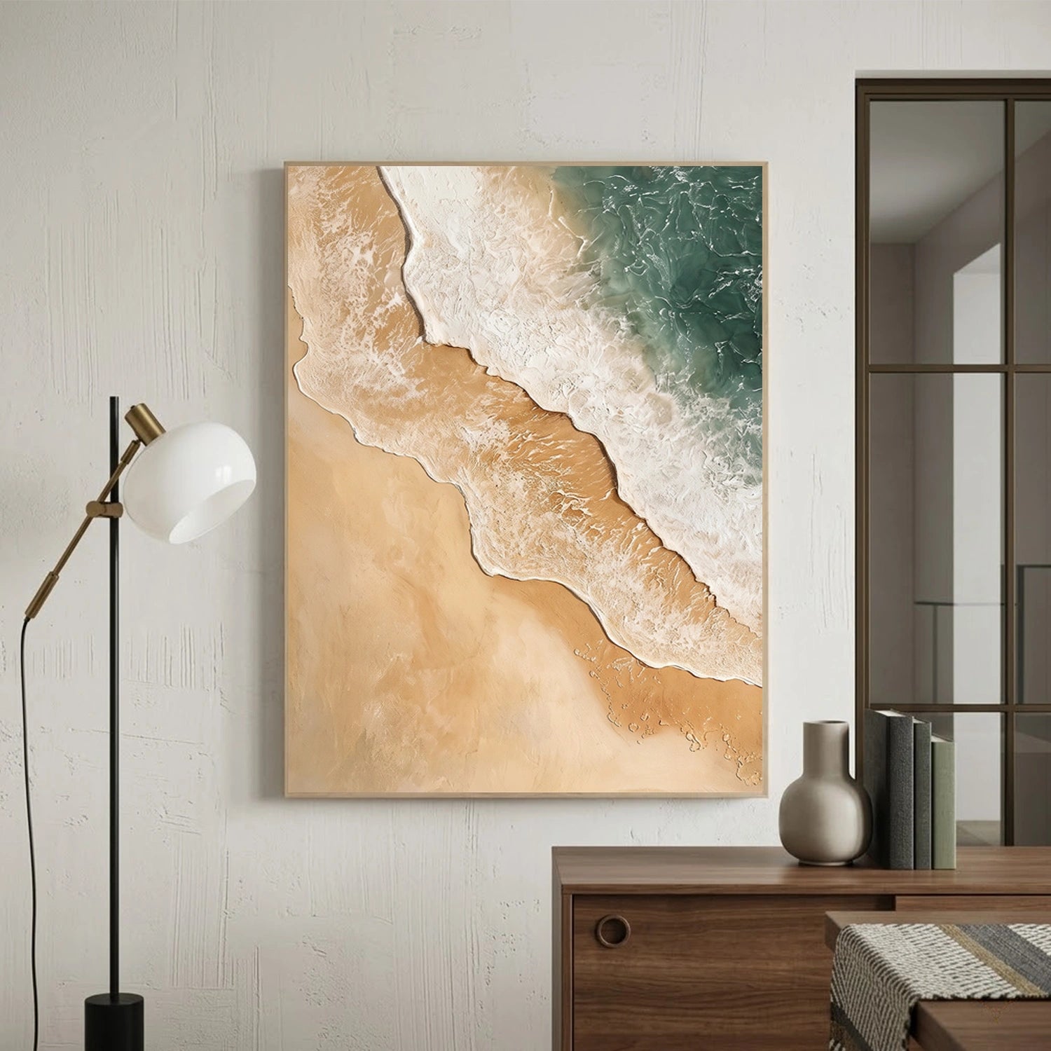 Sea & Sky Abstract Wall Art #MS303