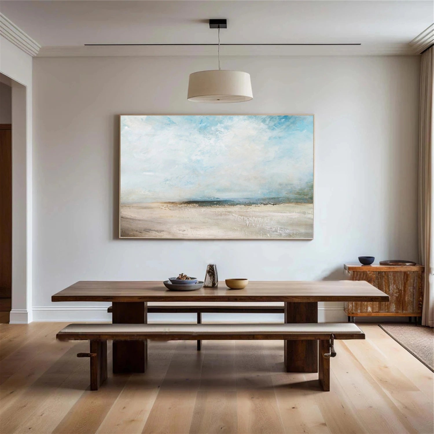 Sea & Sky Abstract Wall Art #MS164