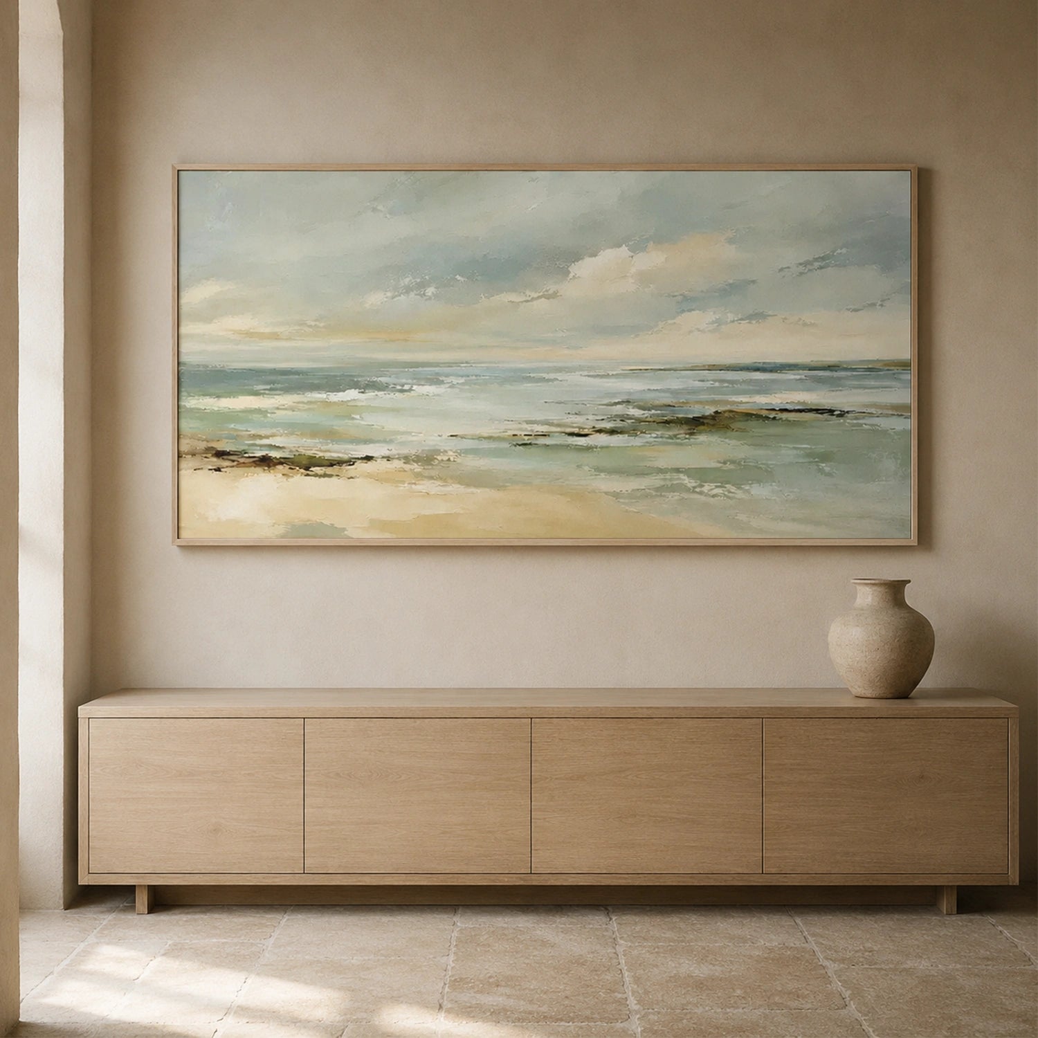 Sea & Sky Abstract Wall Art #MS362