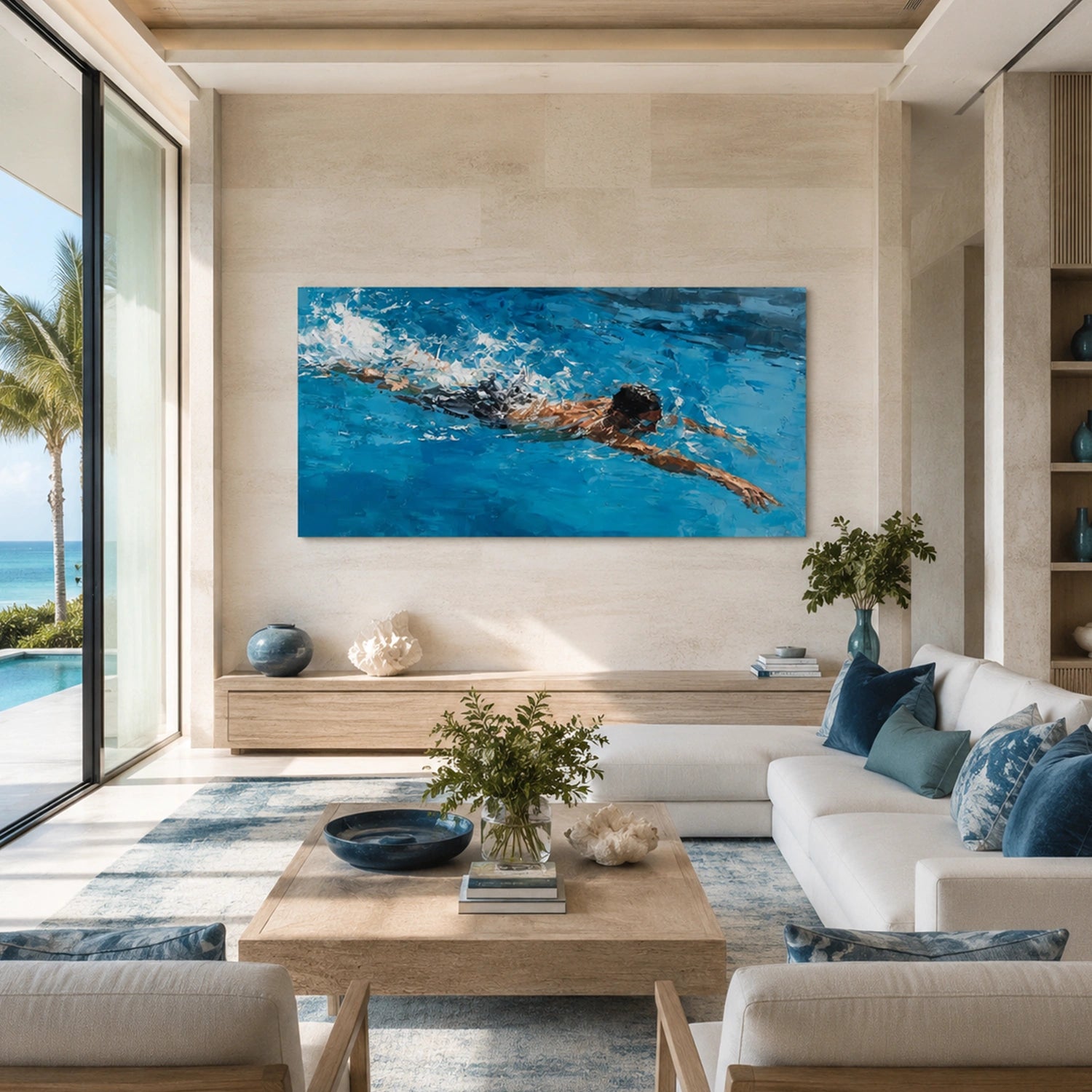 Swimming Sport Wall Art #SA111
