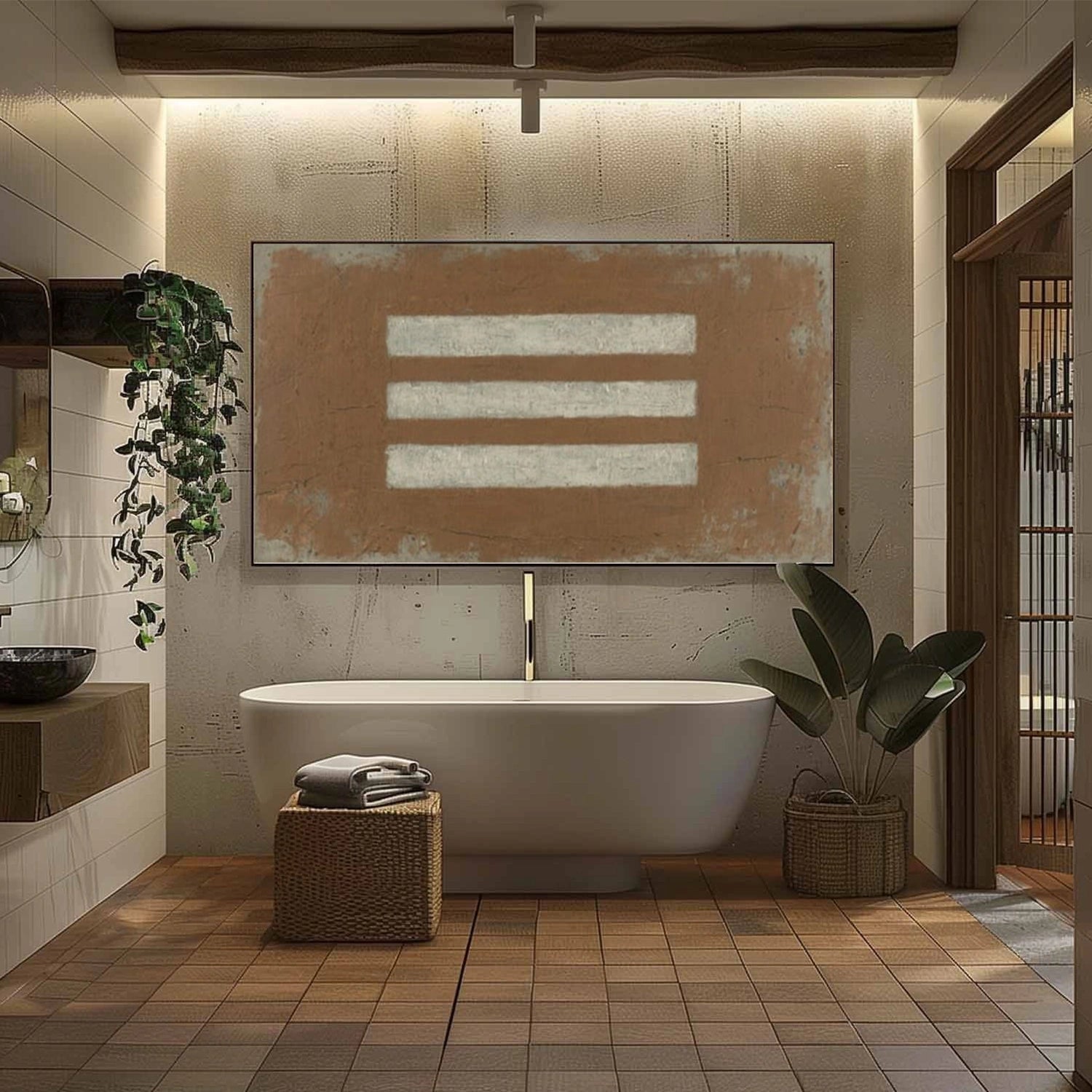 Wabi Sabi Canvas Art #WS957