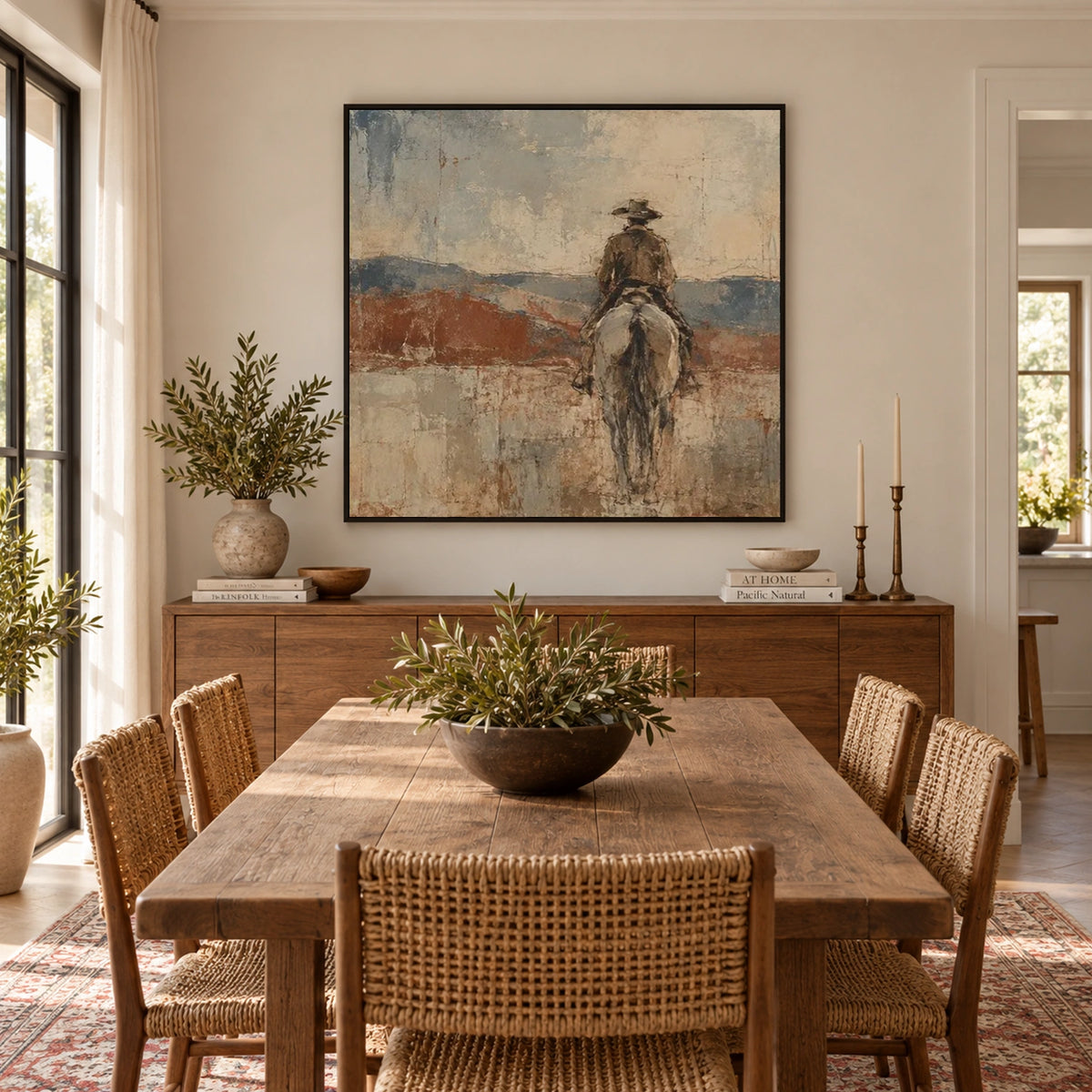 Western Cowboy Art #VA250