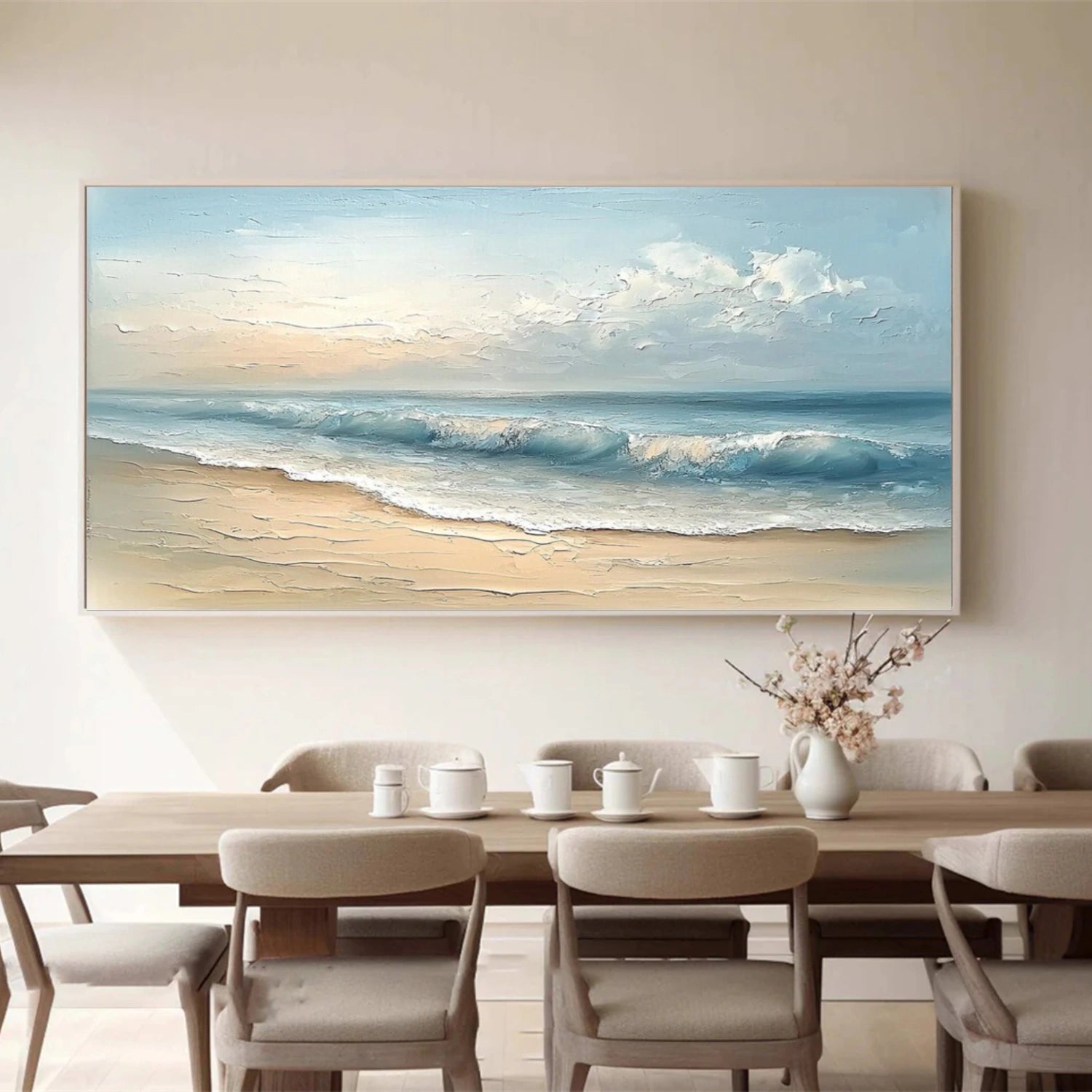 Sea & Sky Abstract Wall Art #MS193