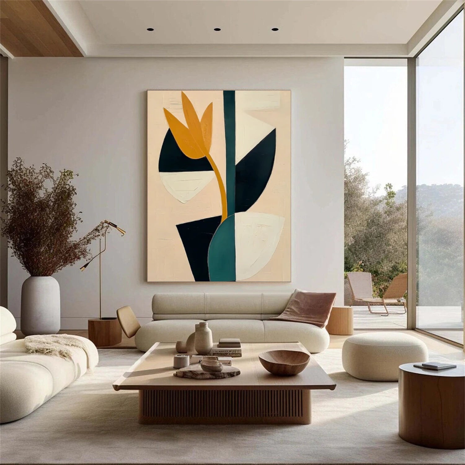 Abstract Canvas Art #WS737