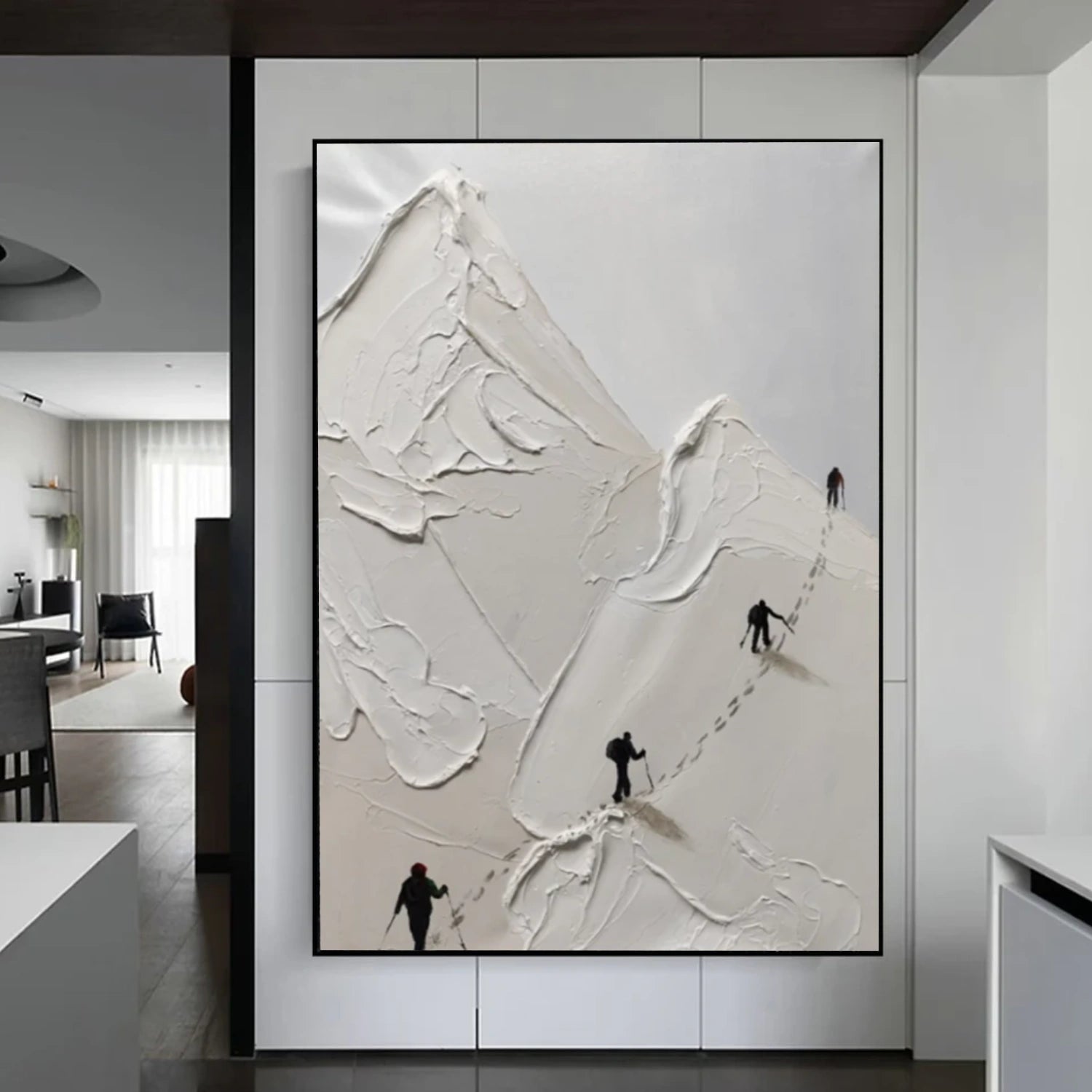 Climbing Sport Textured Wall Art #SA076