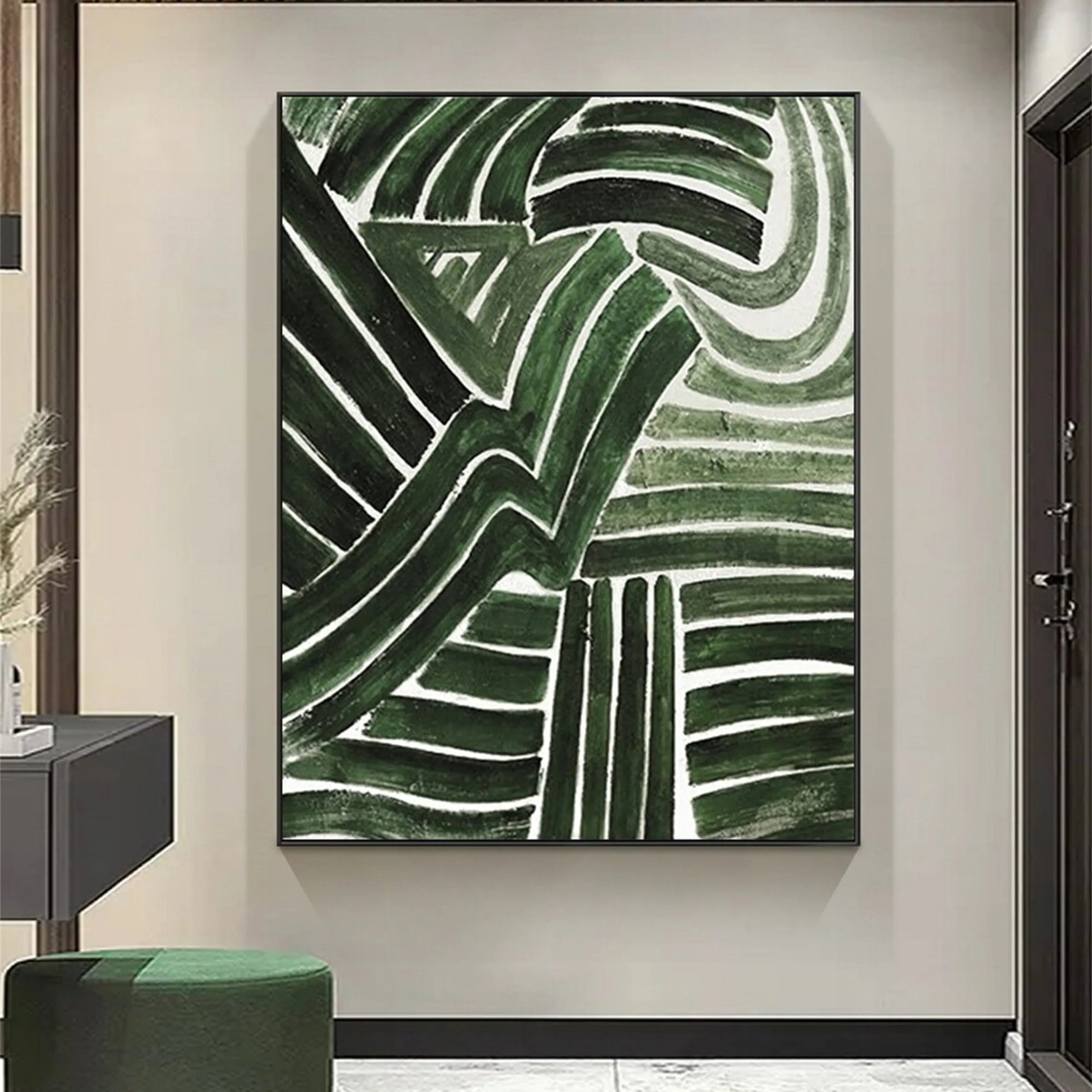 Green Texture Art #GT021