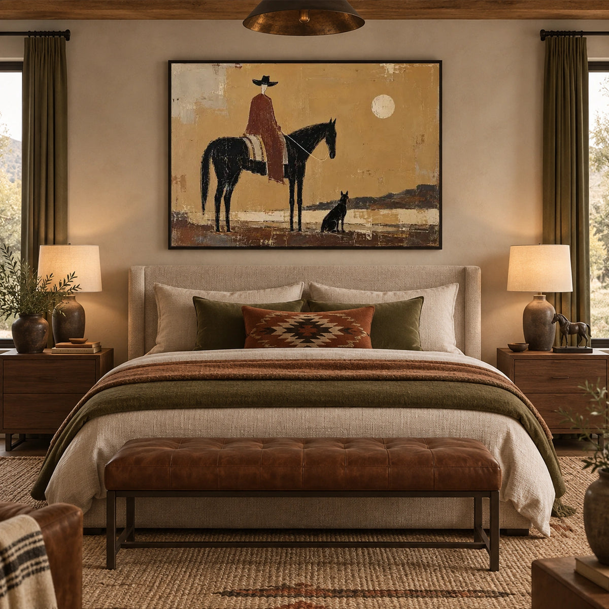Western Cowboy Art #VA231