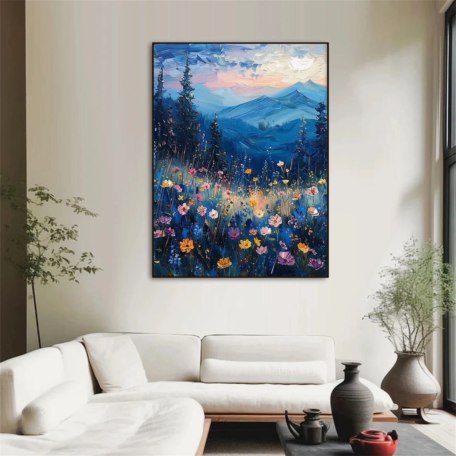 Flower & Tree Abstract Wall Art #ML119
