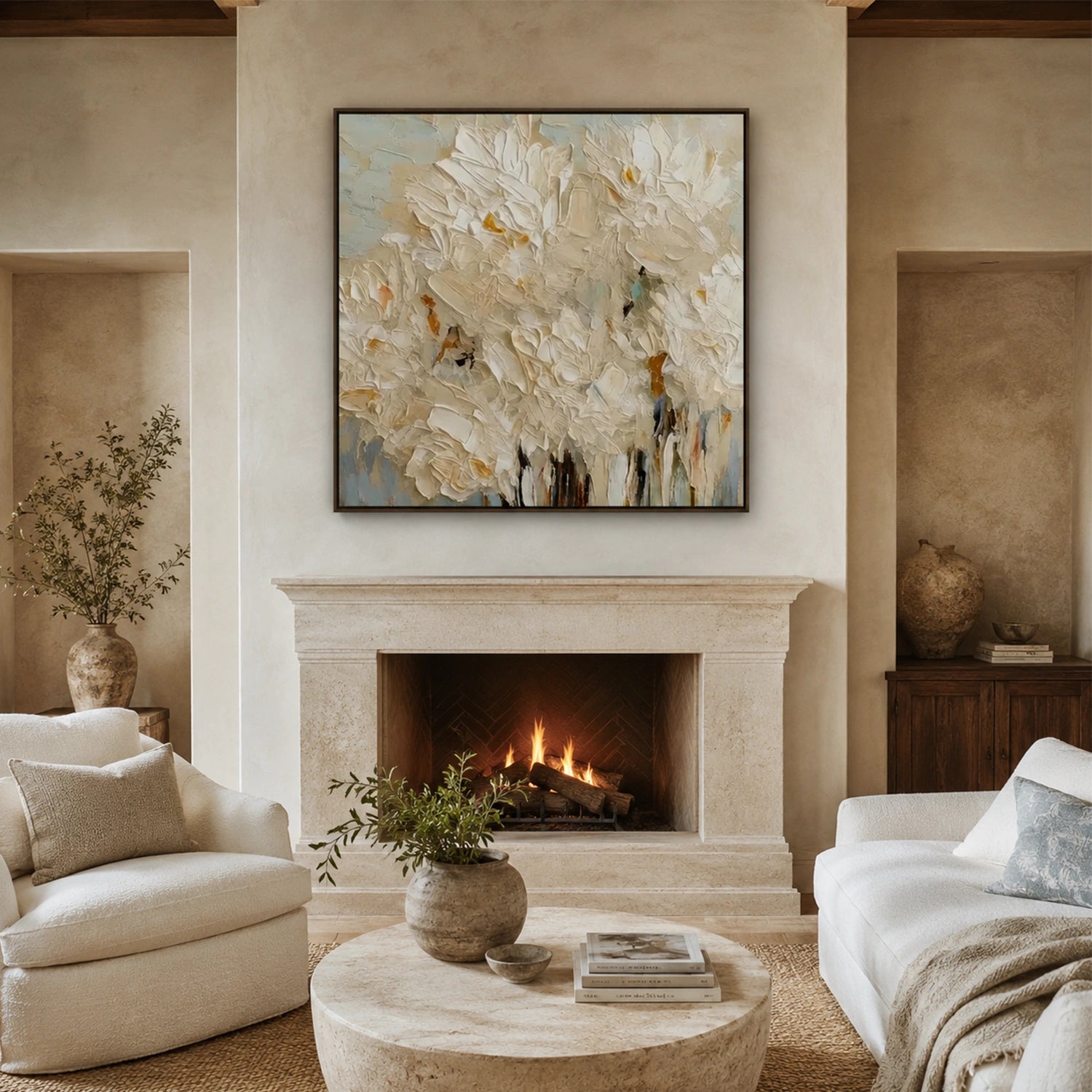 Flower & Tree Abstract Wall Art #ML283