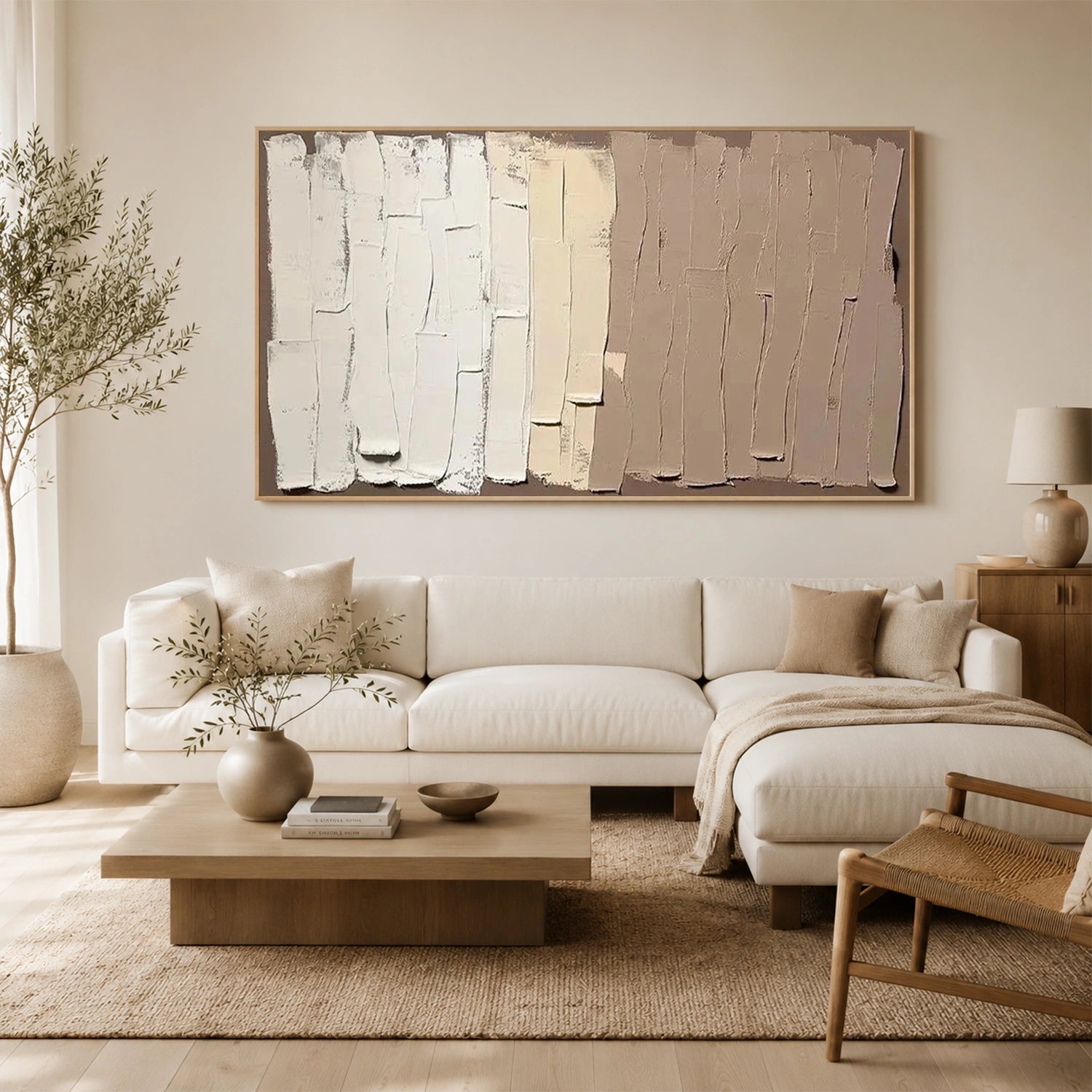 Abstract Textured Canvas Art #WS1135
