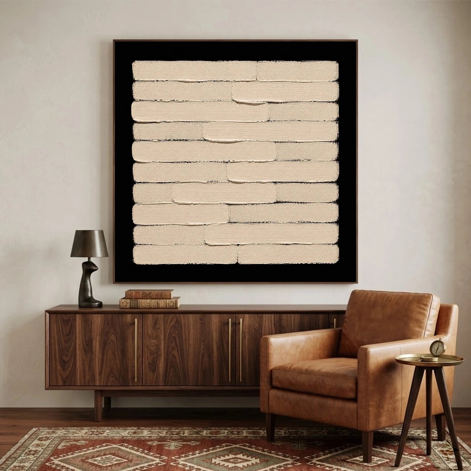 Wabi Sabi Textured Canvas Art #WS1078