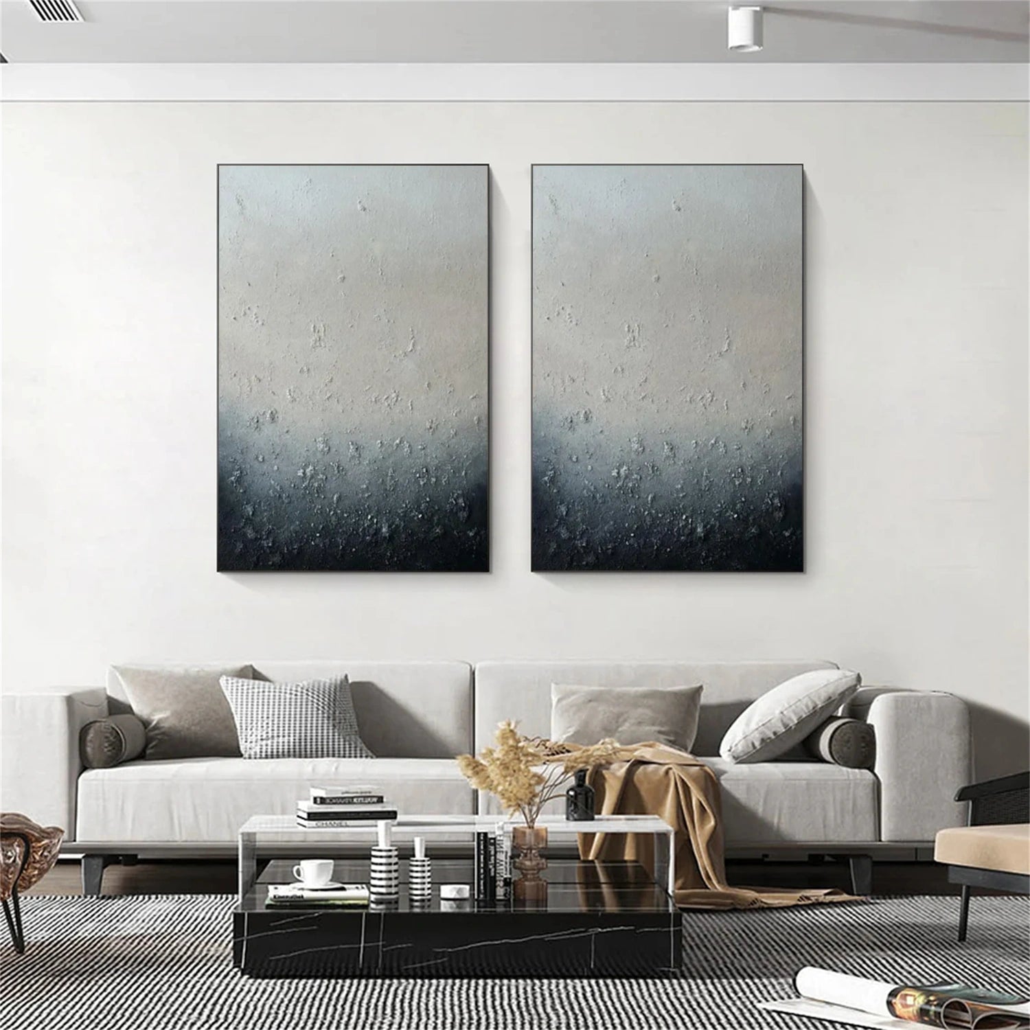 Abstract Canvas Art Set of 2 #WS852