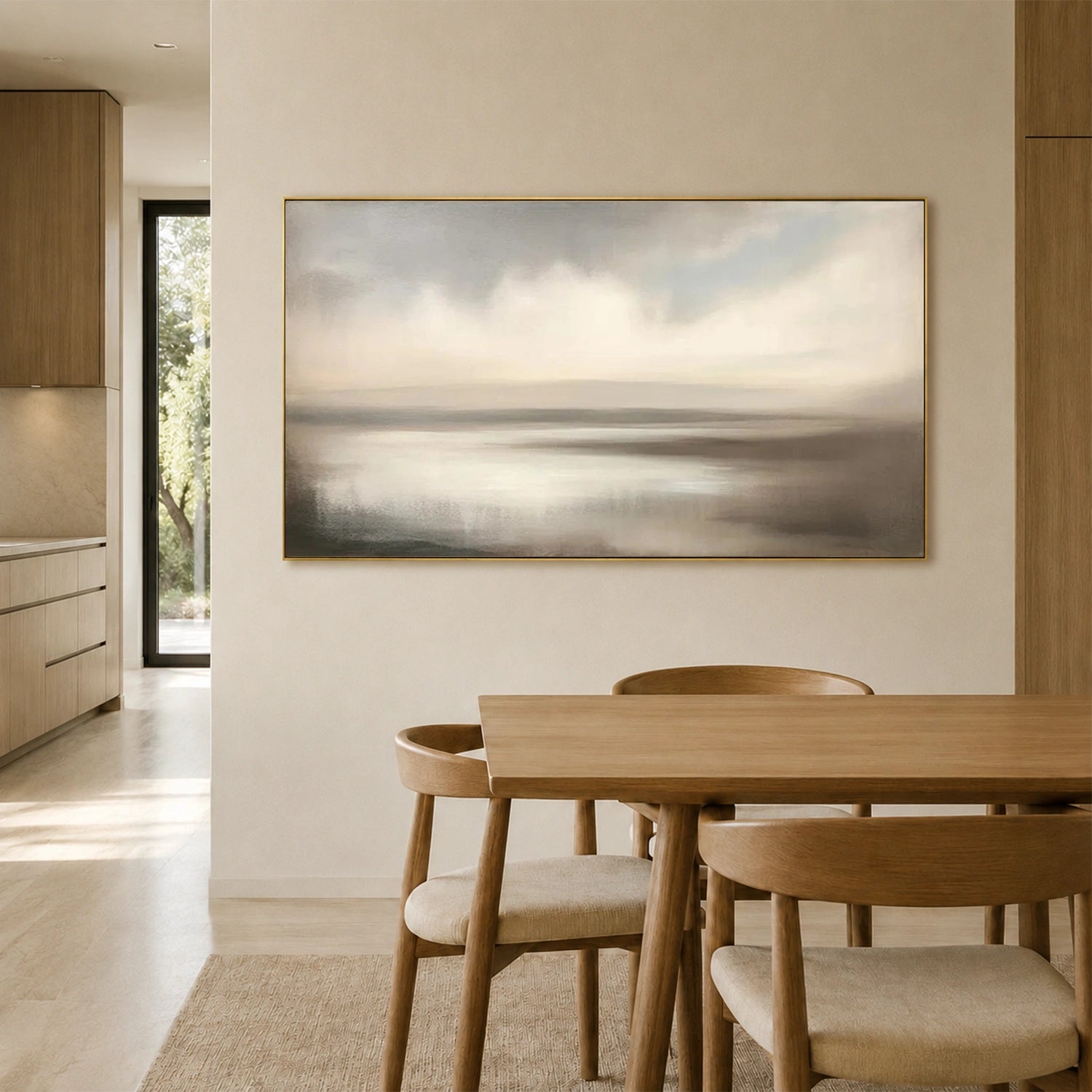 Sea & Sky Abstract Wall Art #MS357
