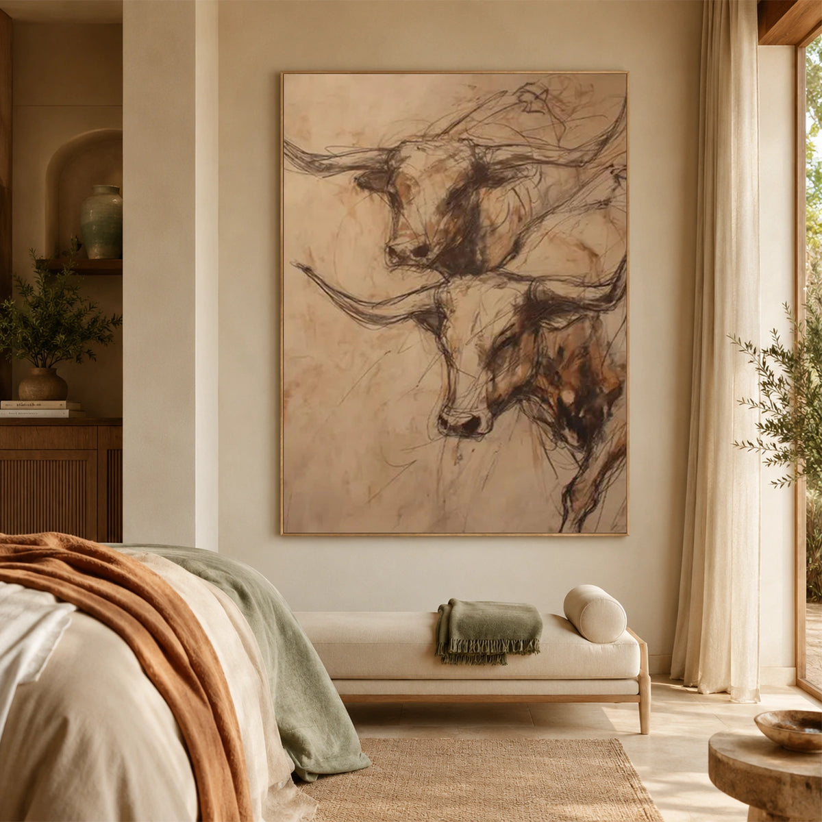 Abstract Animal Wall Art #AL241