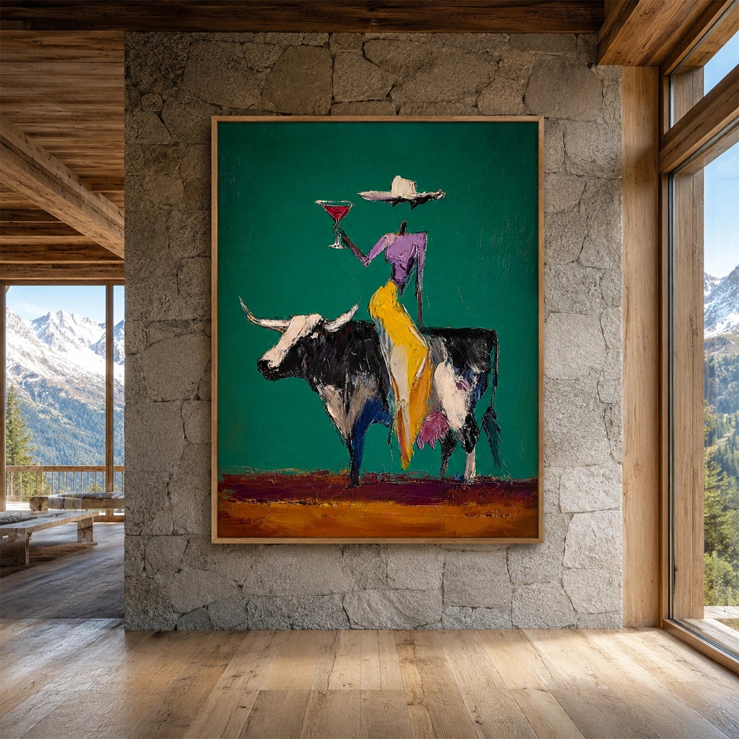 Western Cowboy Art #VA155