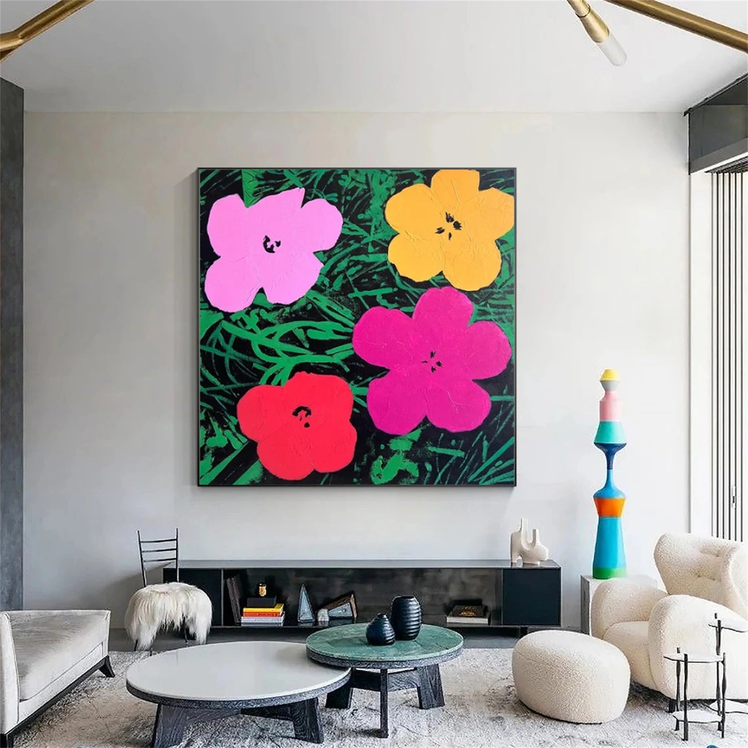 Flower & Tree Abstract Wall Art #ML244