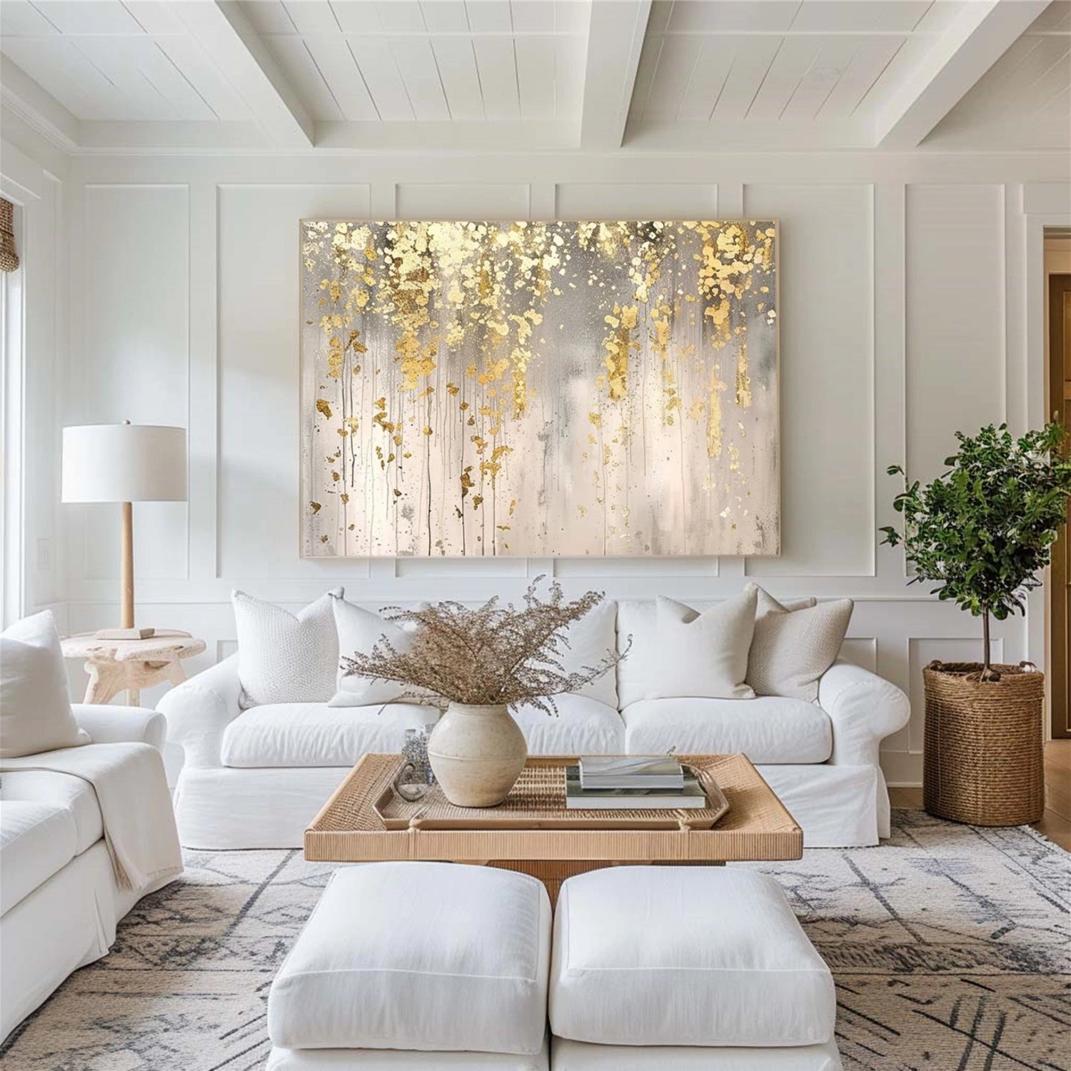 Abstract Canvas Art #WS879