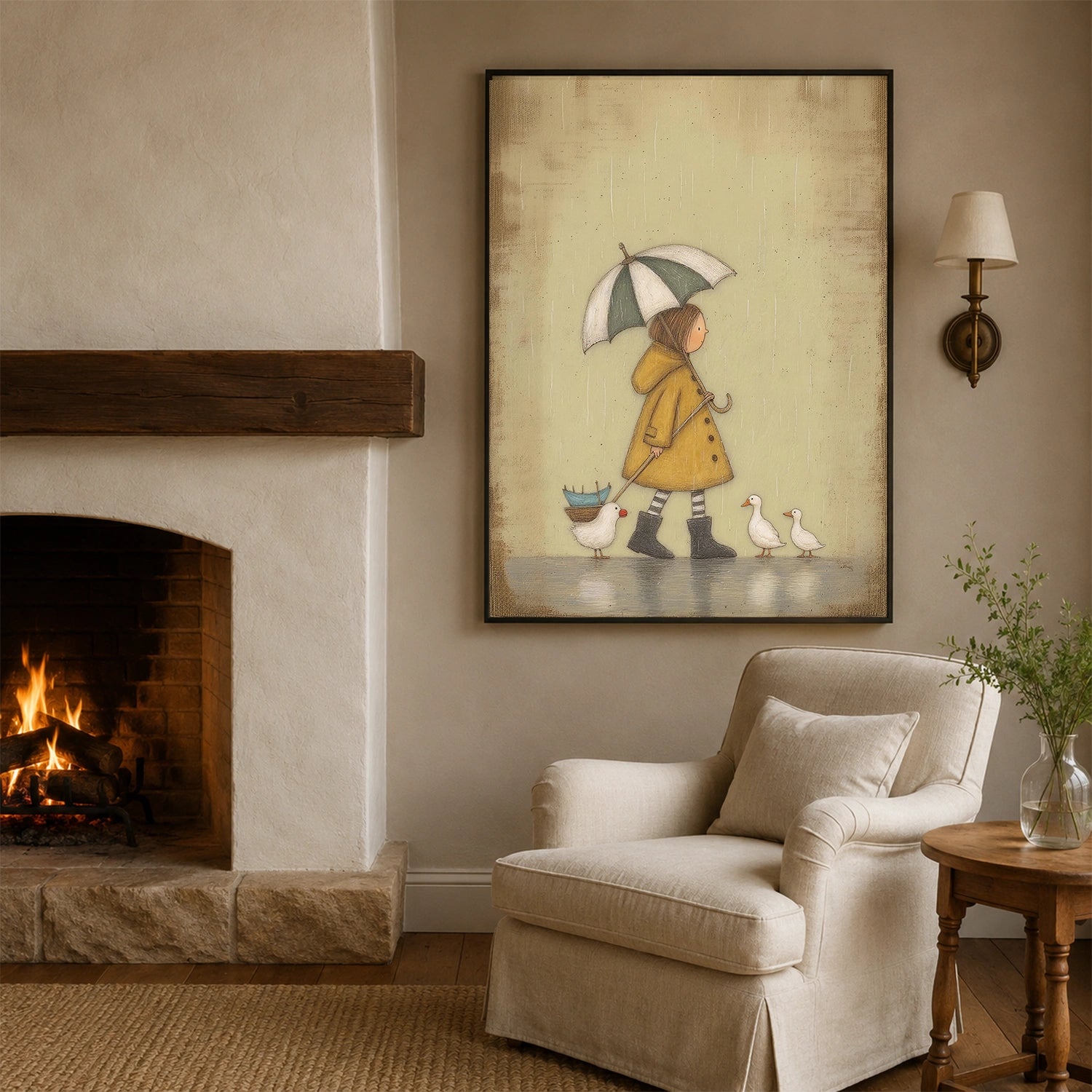 Abstract Portrait Wall Art #AP140