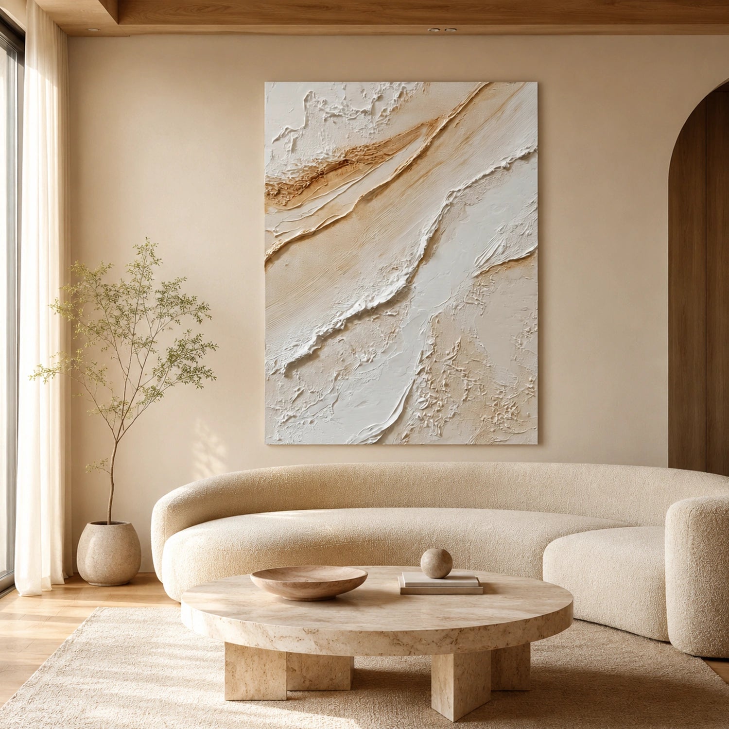 Minimalist Textured Canvas Art #MM401