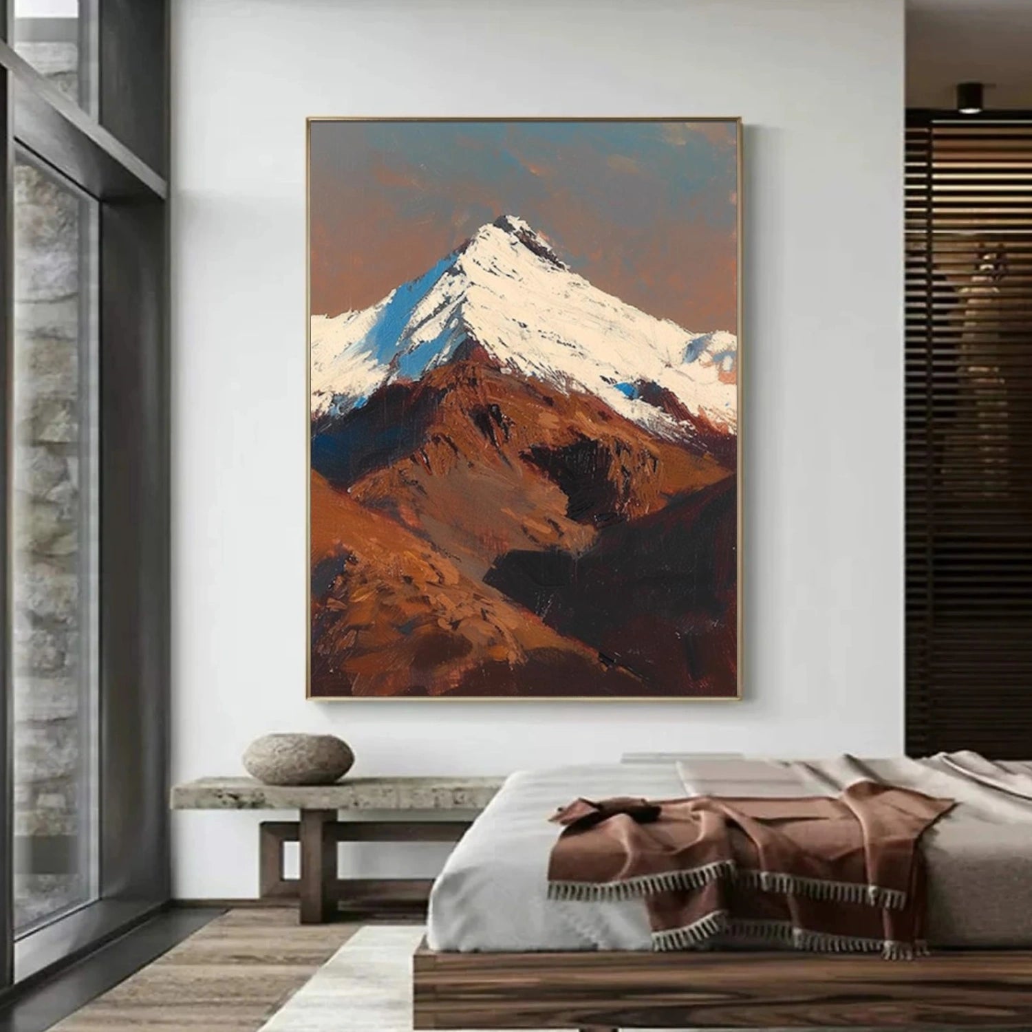 Minimalist Mountain Canvas Art #MM333