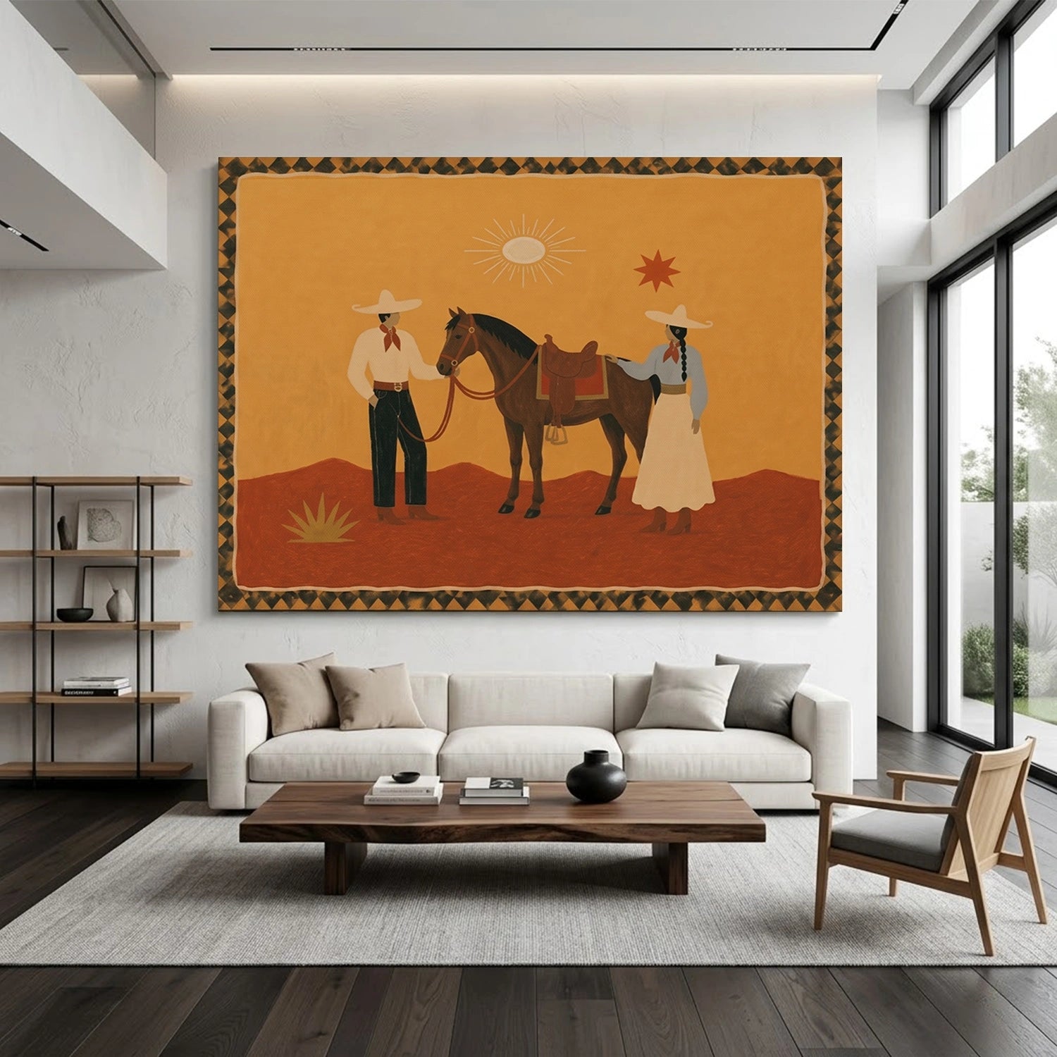 Vintage Americana Art #VA090
