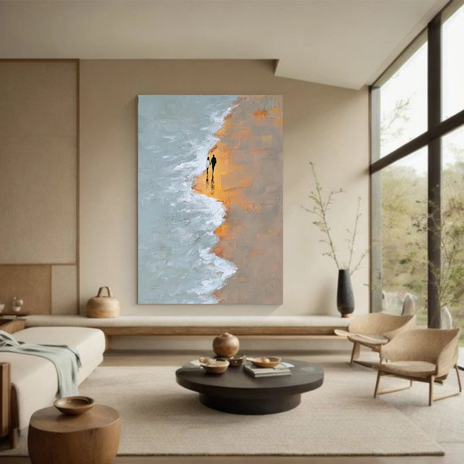 Sea & Sky Abstract Wall Art #MS269