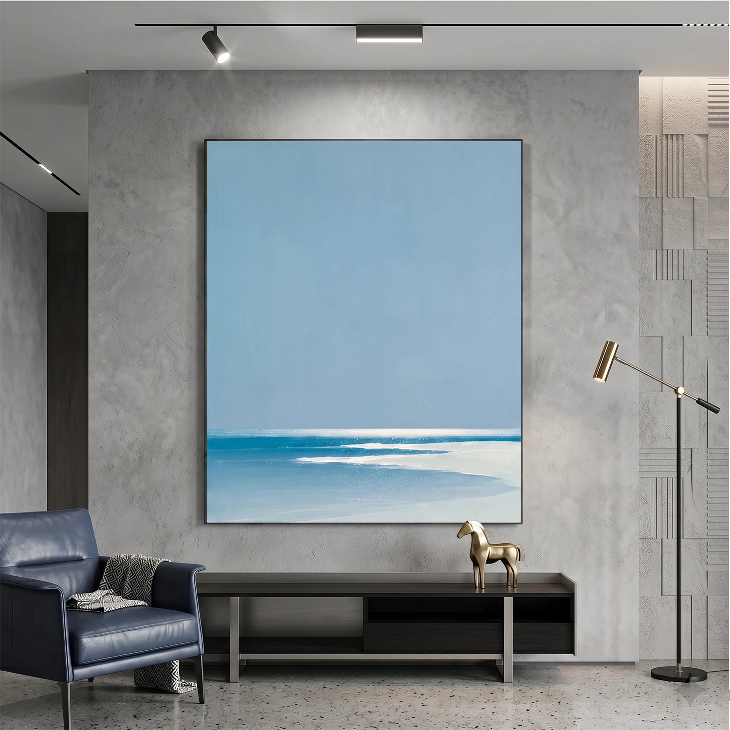 Sea & Sky Abstract Wall Art #MS300