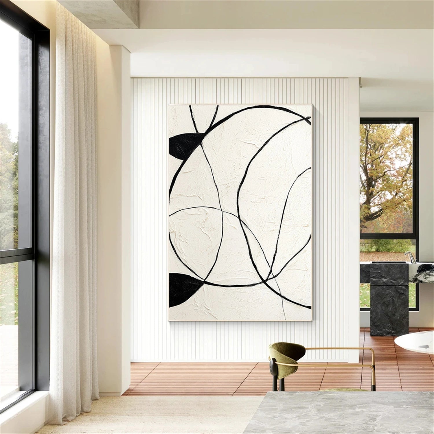 Abstract Canvas Art #WS1060