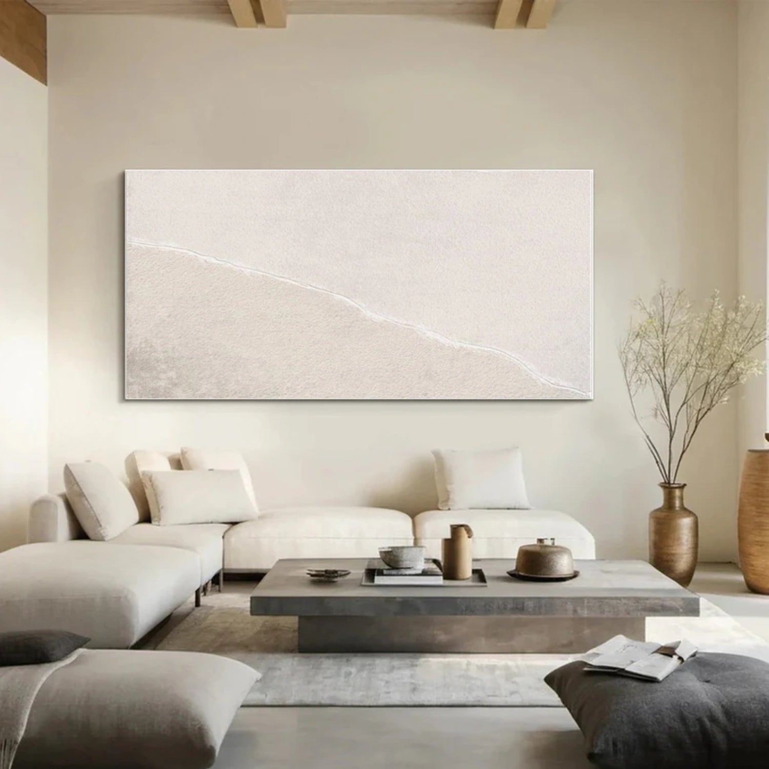 Minimalist Textured Canvas Art #MM382