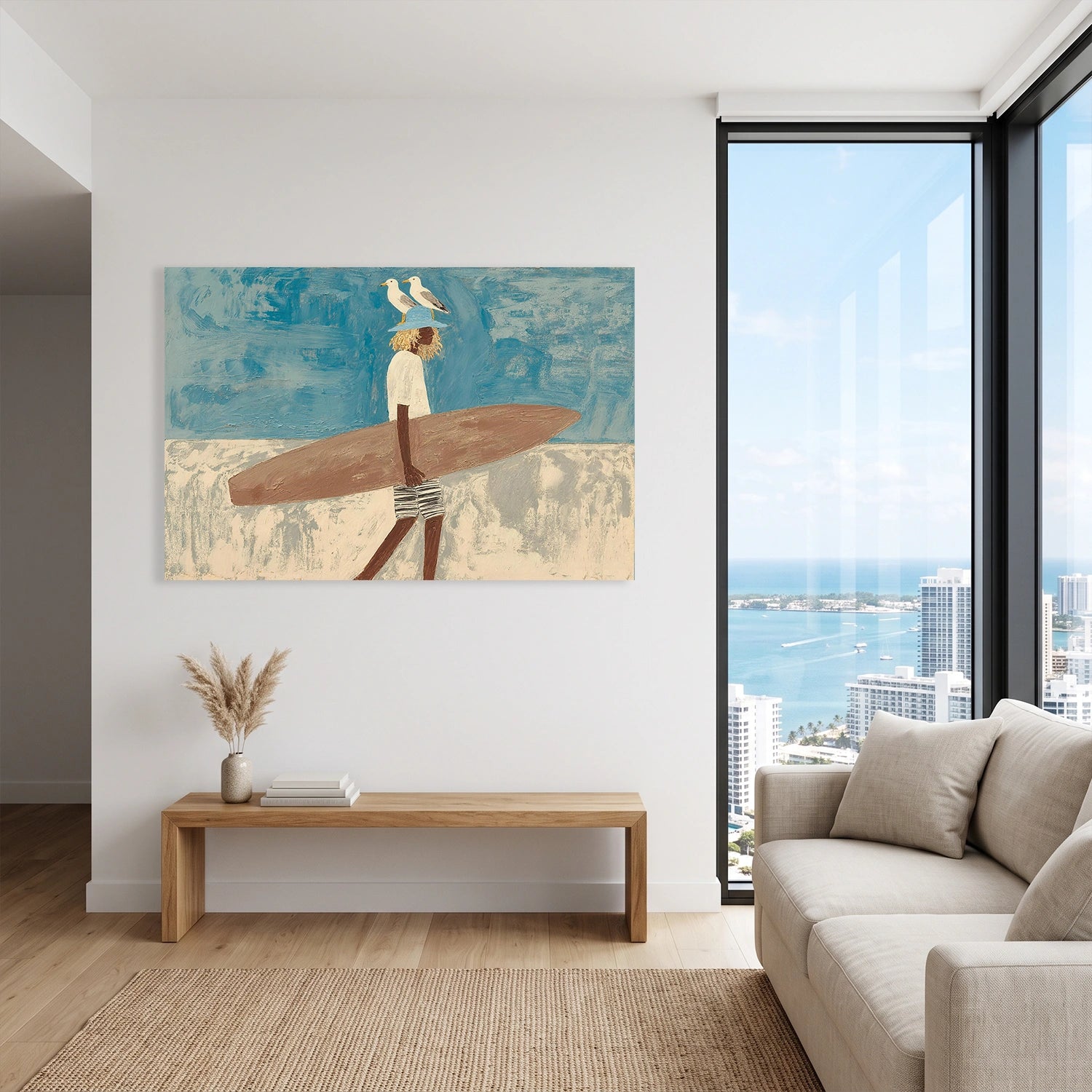 Surfing Sport Wall Art #SA098