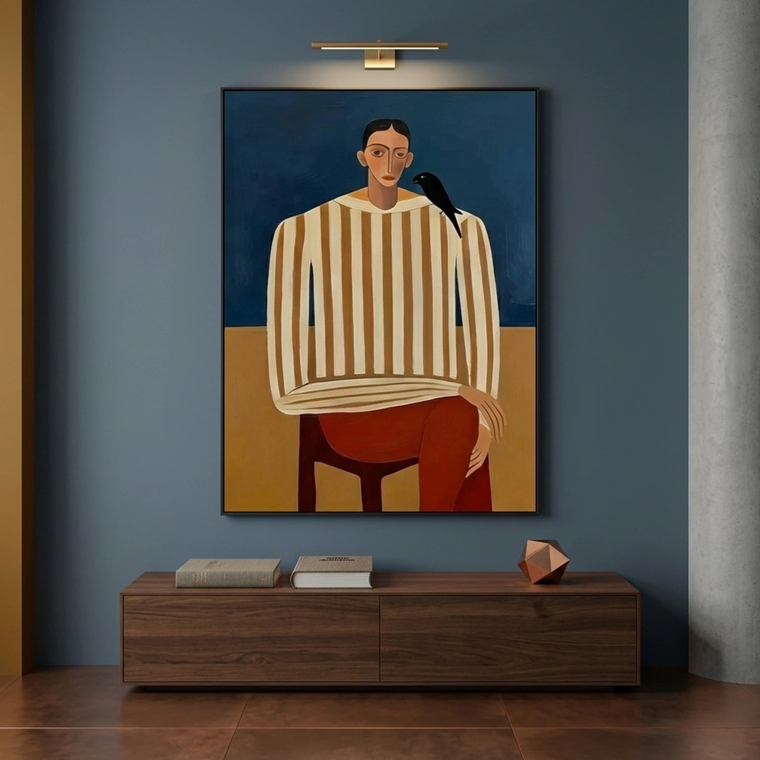 Abstract Portrait Wall Art #AP134