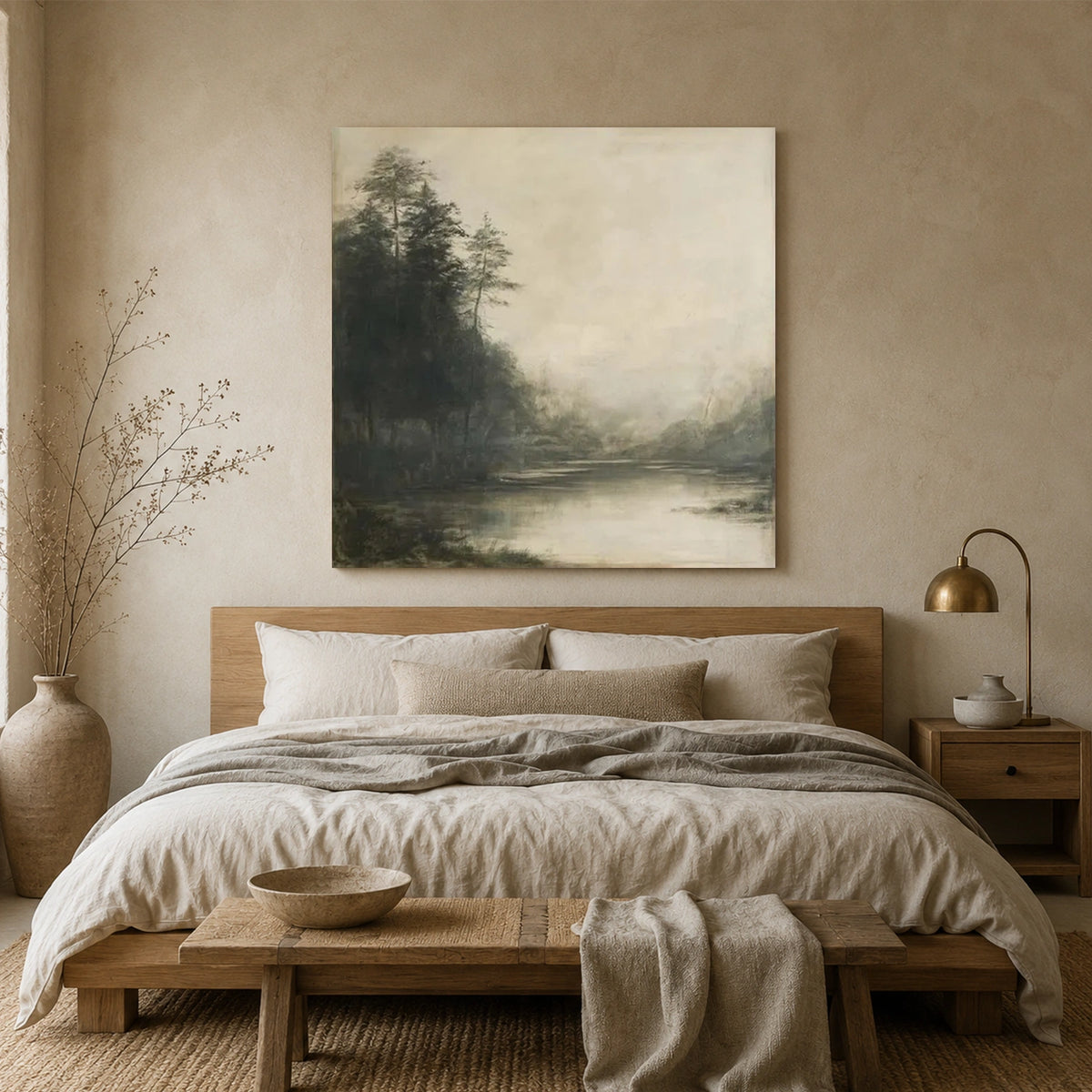 Flower & Tree Abstract Wall Art #ML297