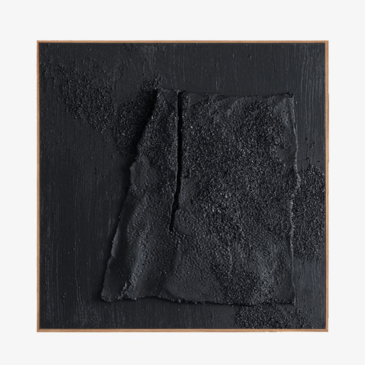 3D Minimalist Textured Canvas Wall Artwork Original for Room Decor