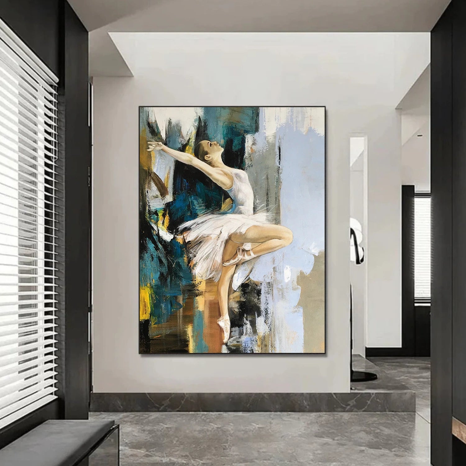 Abstract Portrait Wall Art #AP089