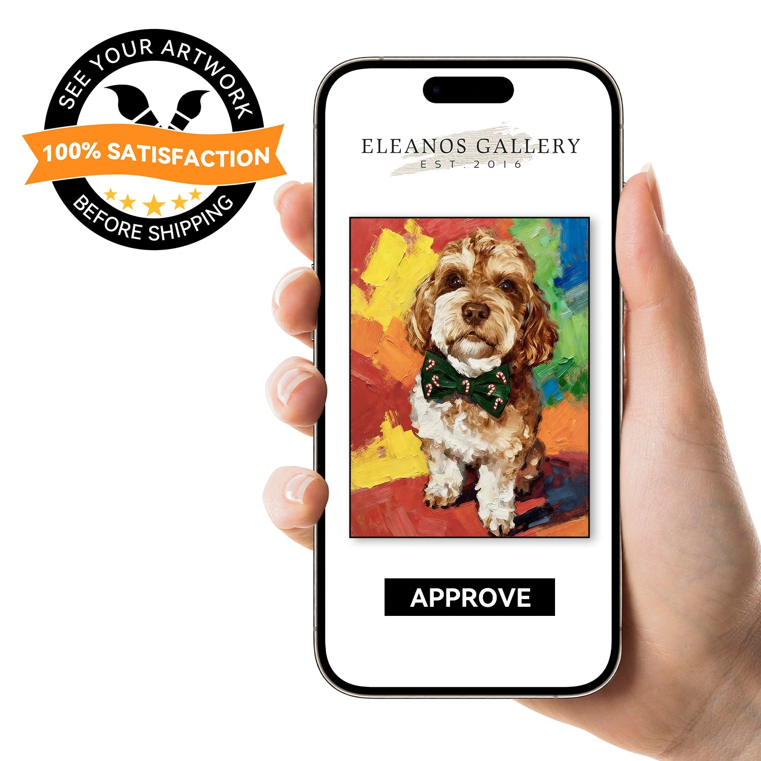 Custom Oil Painting Portraits from Your Photos - People/Pets #1