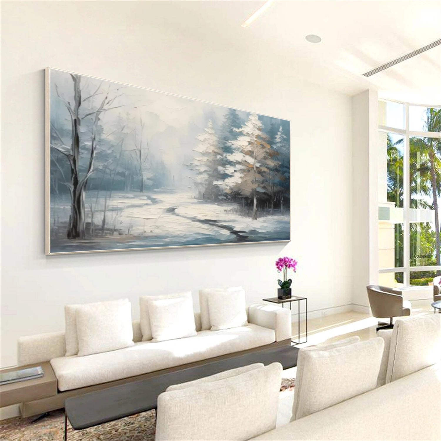 Flower & Tree Abstract Wall Art #ML166