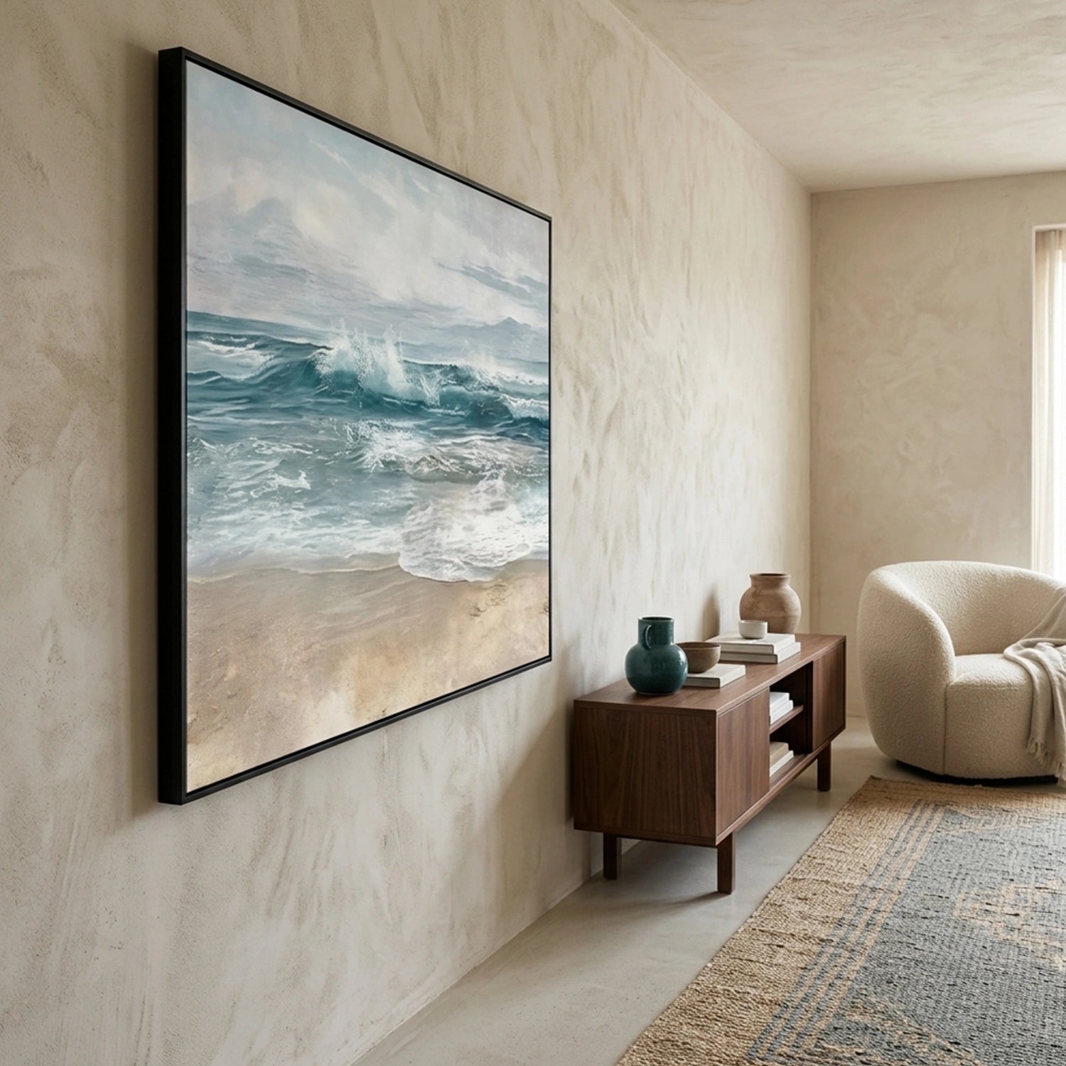 Sea & Sky Abstract Wall Art #MS306