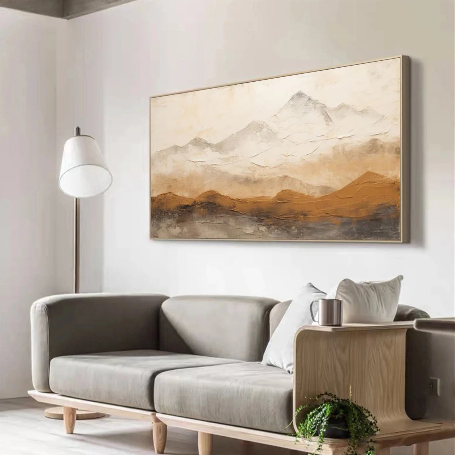 Minimalist Mountain Canvas Art #MM292