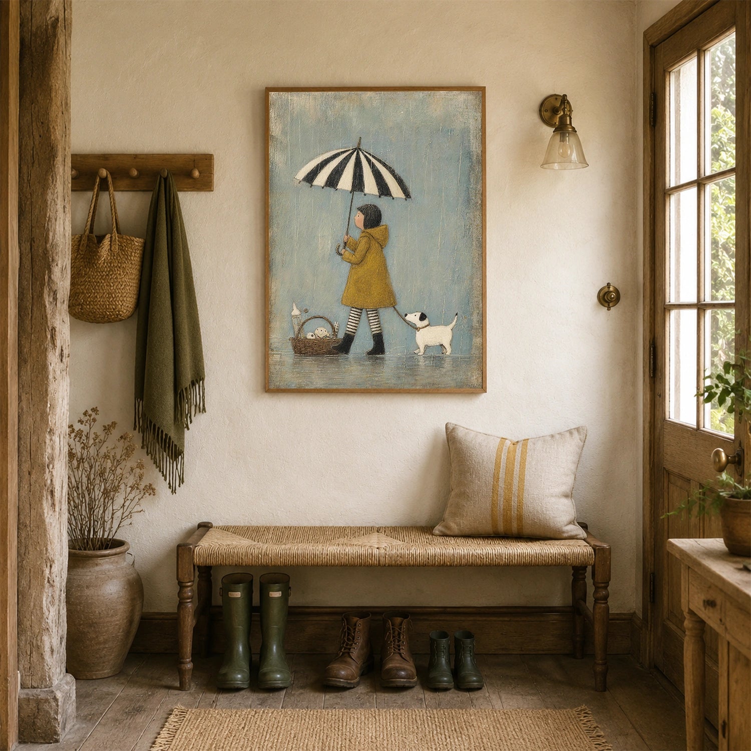 Abstract Portrait Wall Art #AP141