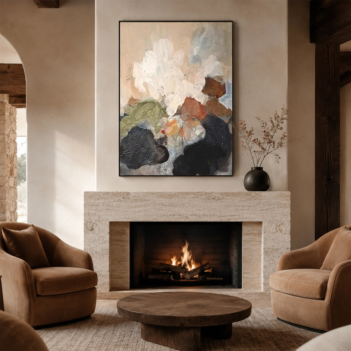 Abstract Canvas Art #WS1211