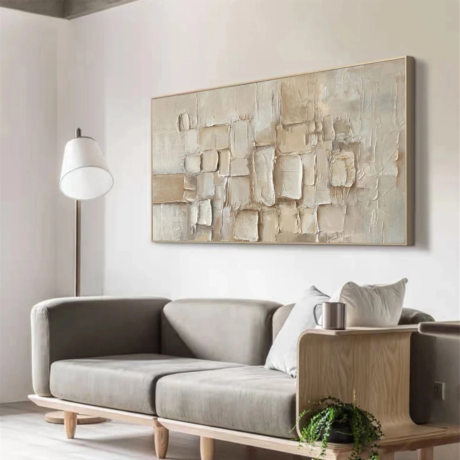 Abstract Textured Canvas Art #WS819