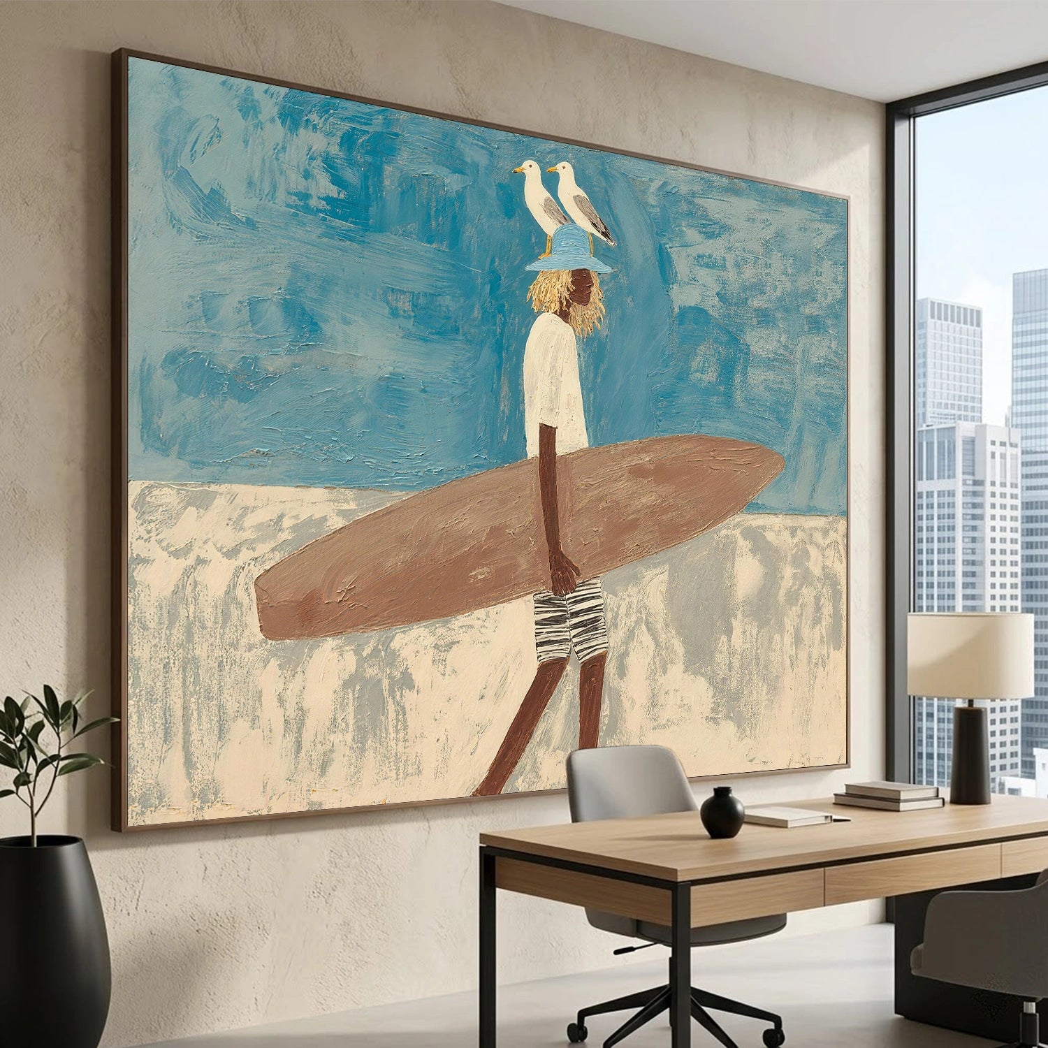 Surfing Sport Wall Art #SA098