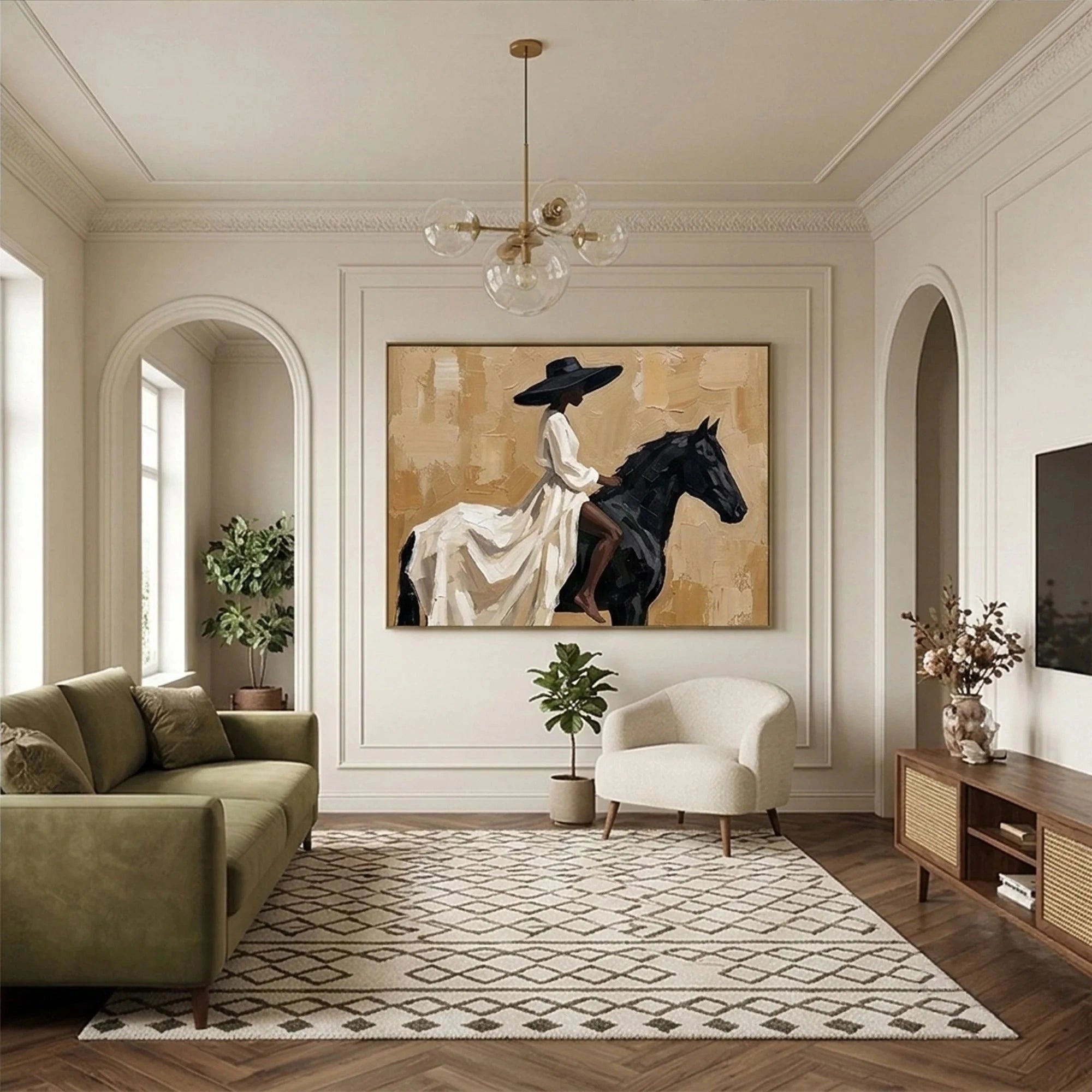 Vintage Americana Art #VA008