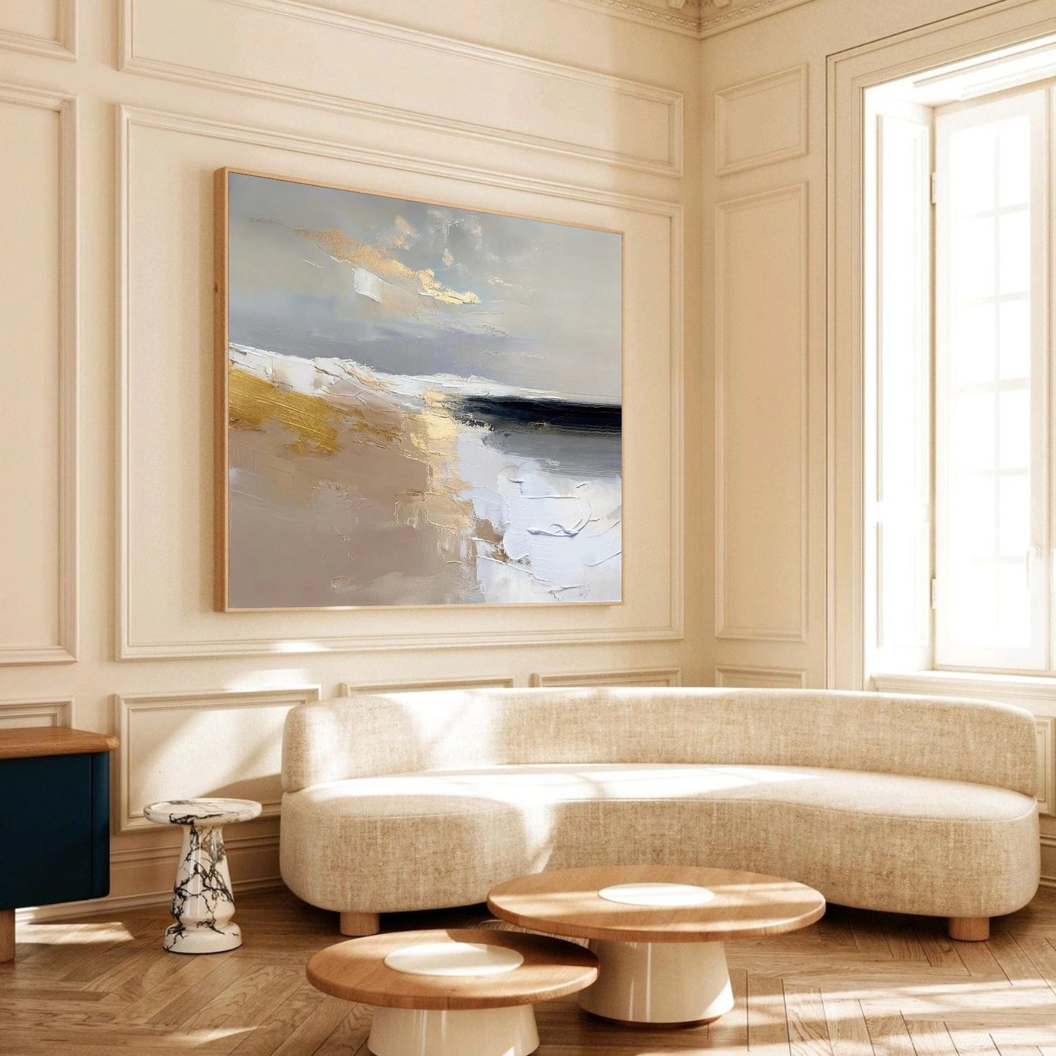 Sea & Sky Abstract Wall Art #MS221