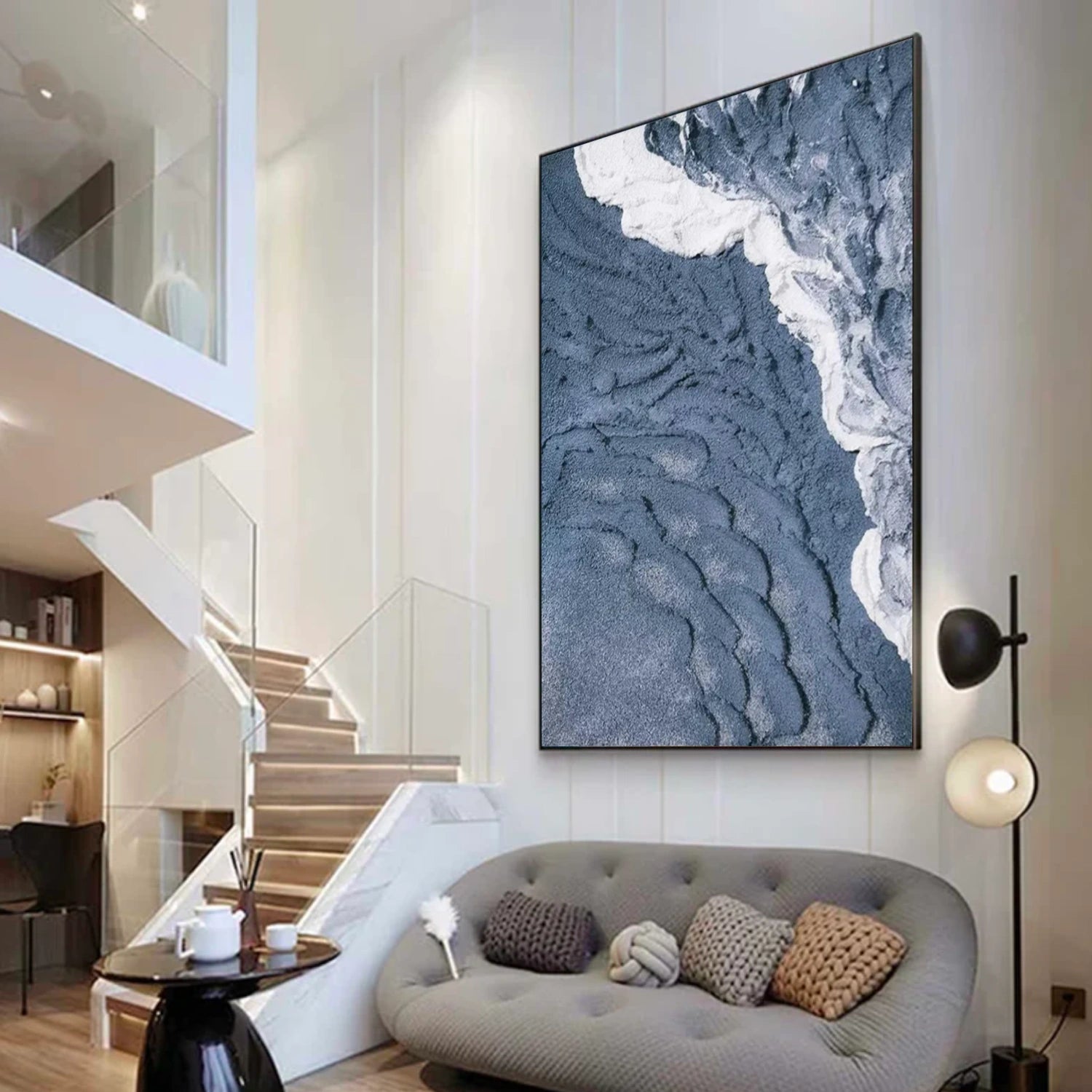 Minimalist Textured Canvas Art #MM316