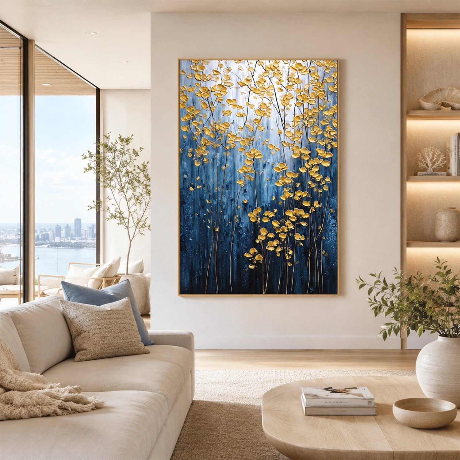 Flower & Tree Abstract Wall Art #ML278